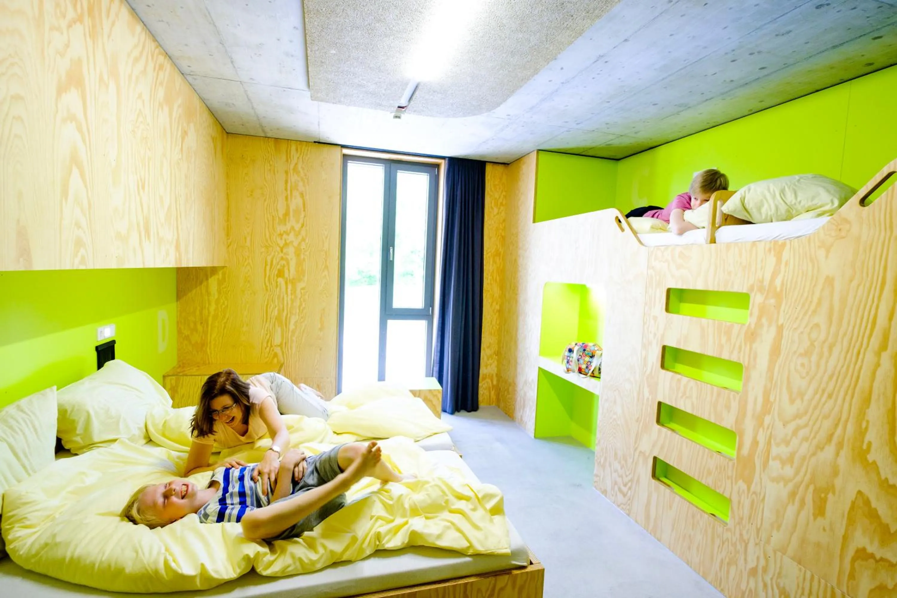 bunk bed, Bed in Jugendherberge Bayreuth