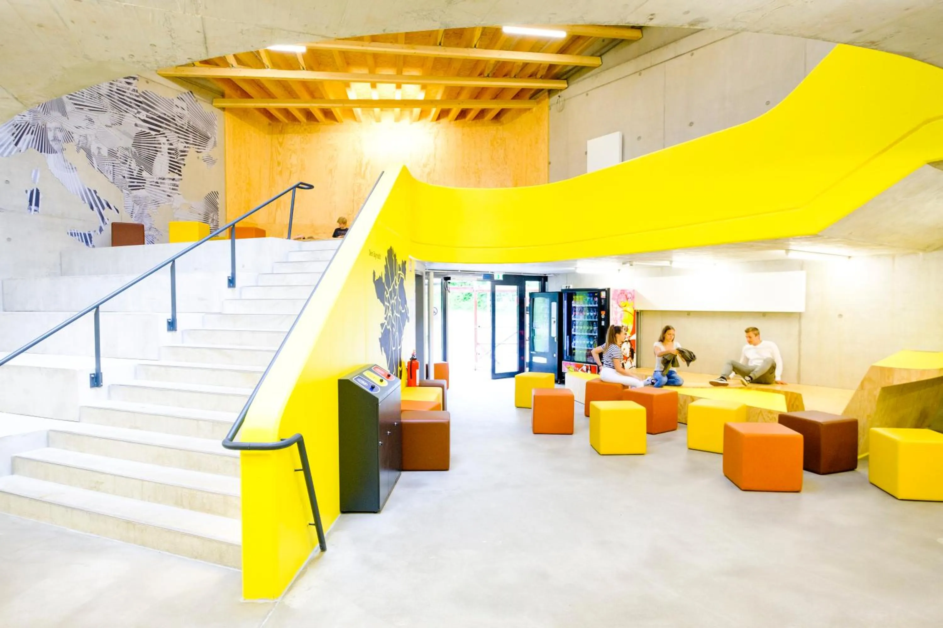 Lounge or bar in Jugendherberge Bayreuth