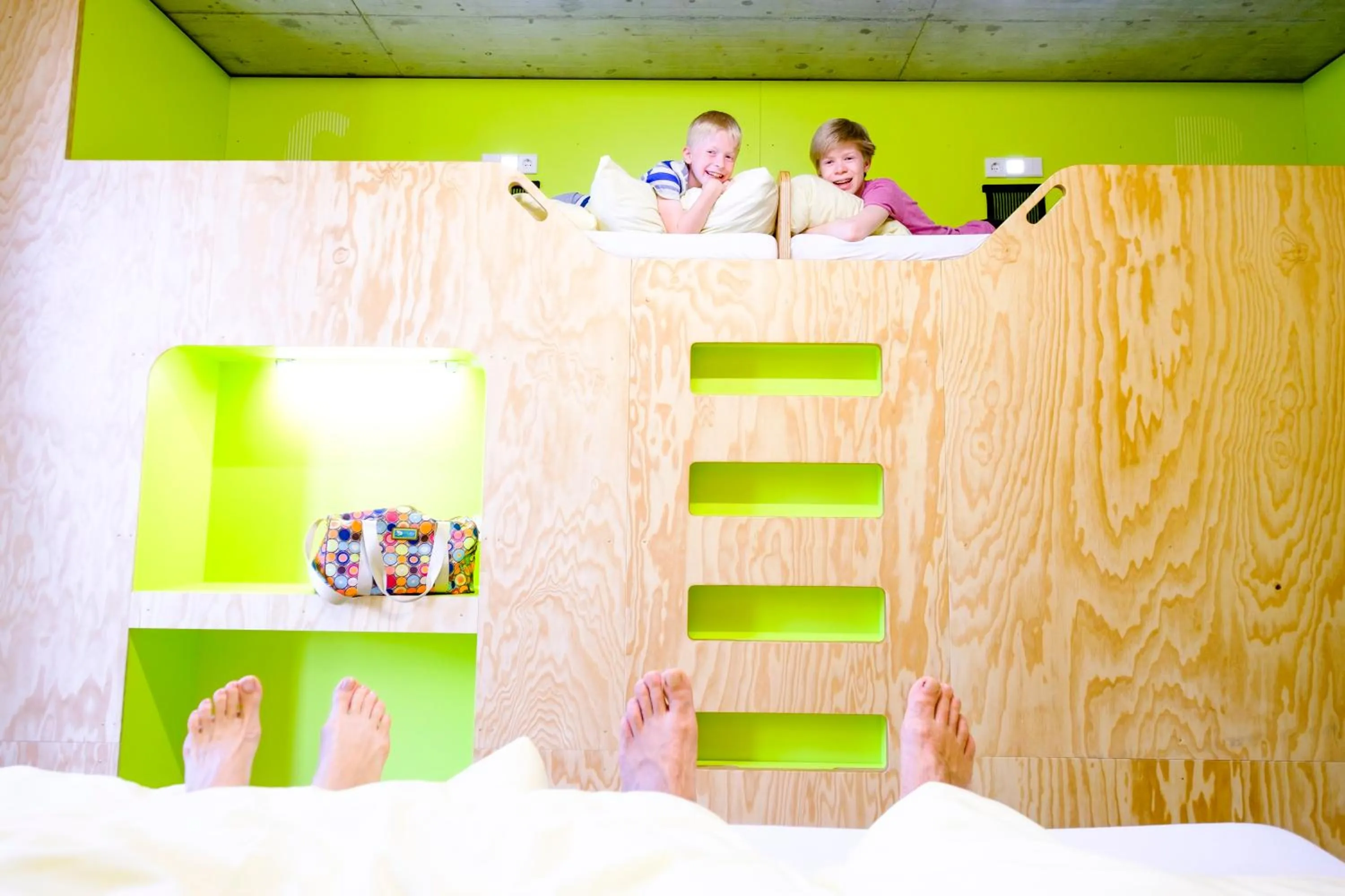 bunk bed in Jugendherberge Bayreuth