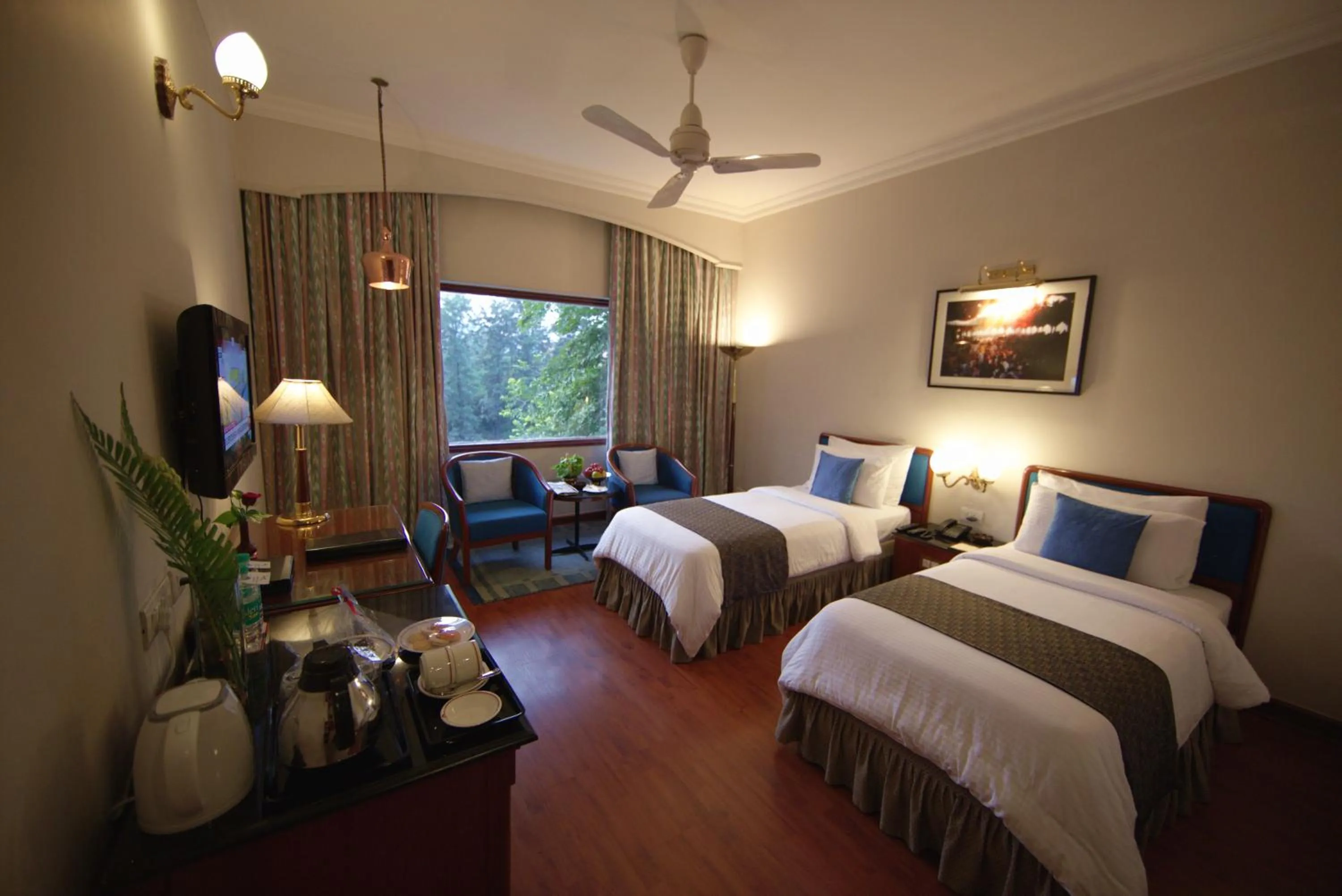 Photo of the whole room, Bed in Hotel Clarks Varanasi Limited