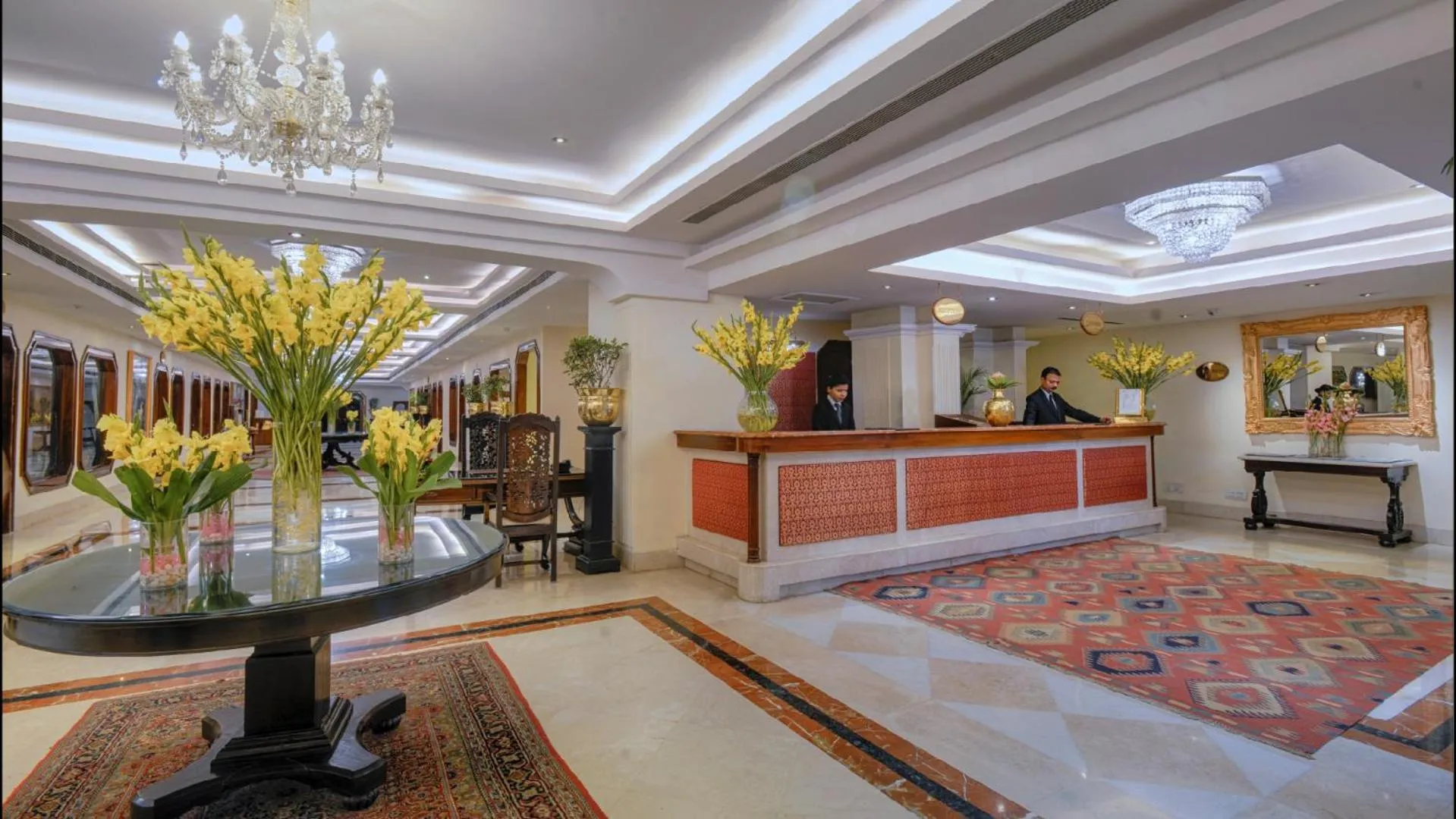 Lobby or reception in Hotel Clarks Varanasi Limited