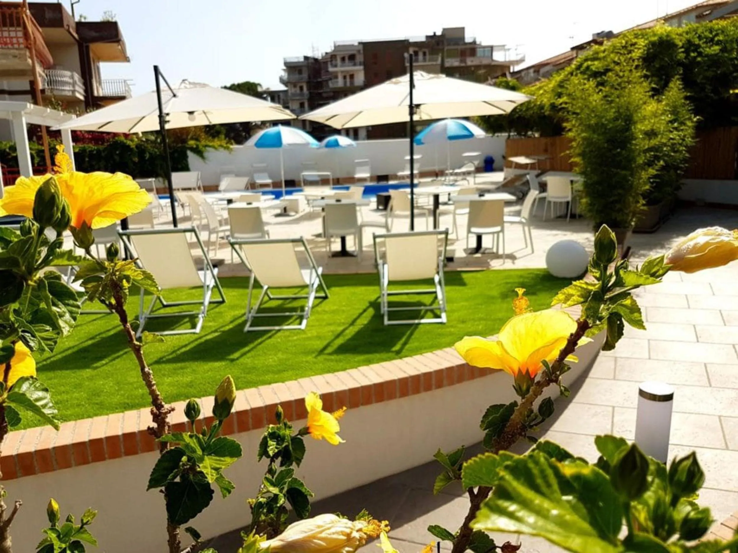 Swimming pool in Hotel Alexander