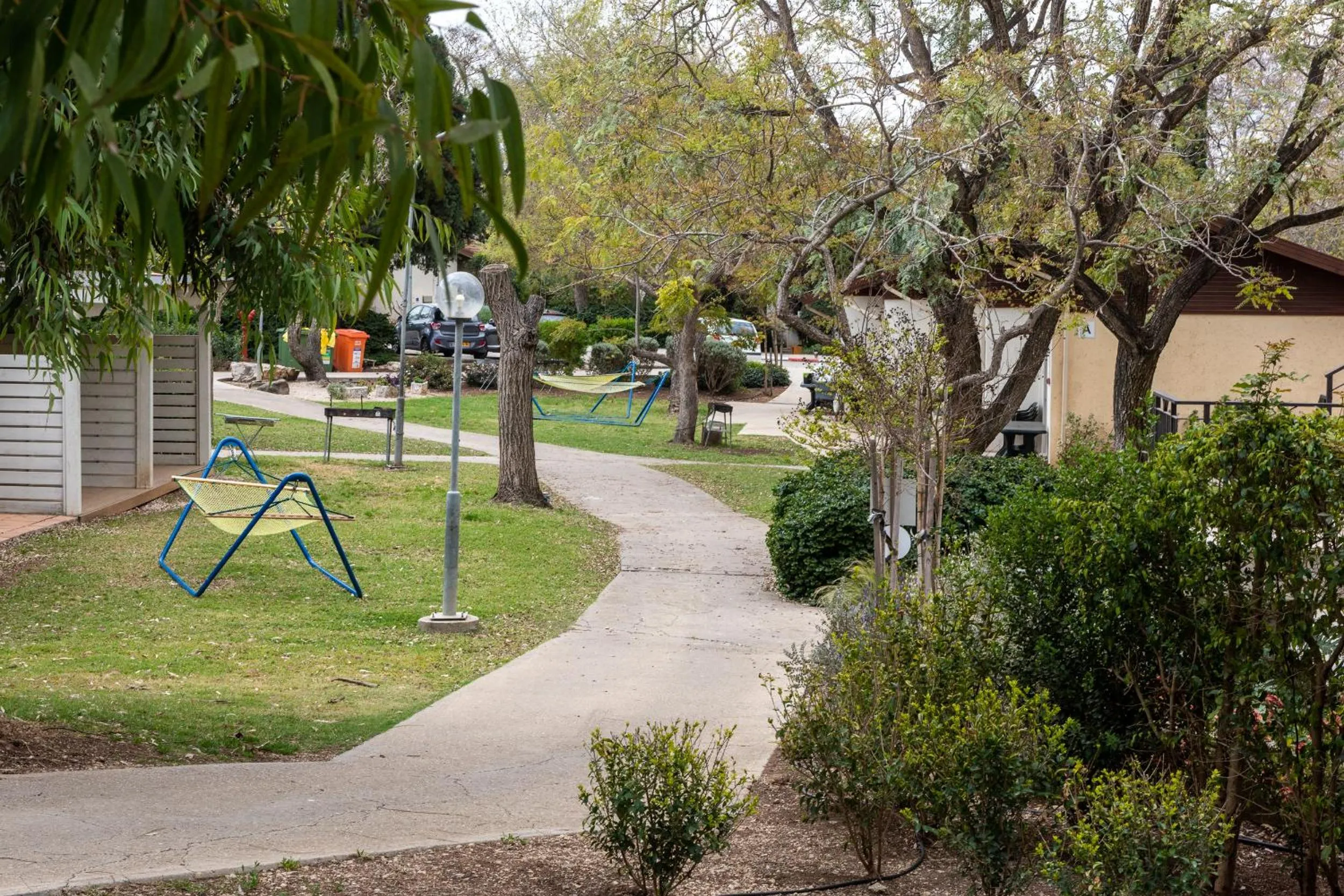 Children play ground in Holiday Village Kibbutz Mizra