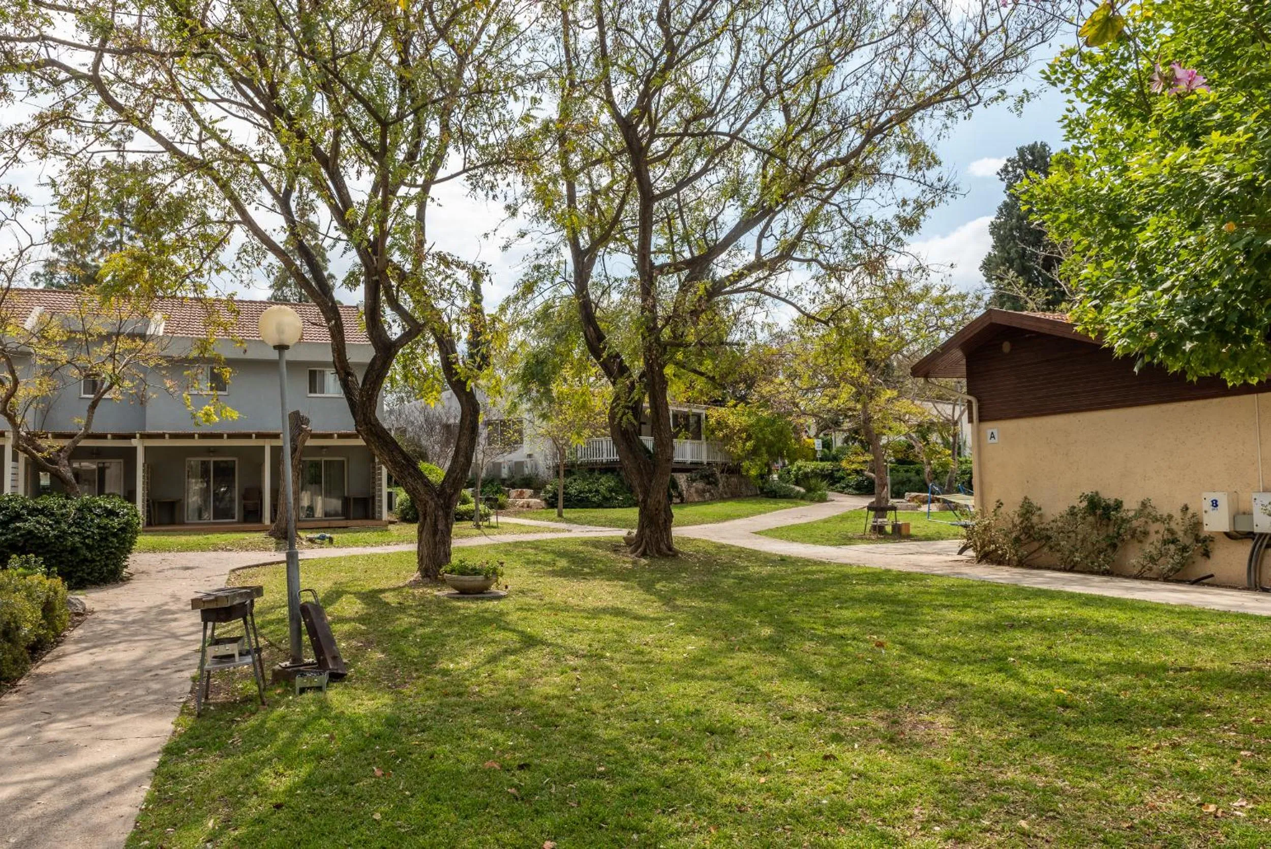 Garden in Holiday Village Kibbutz Mizra