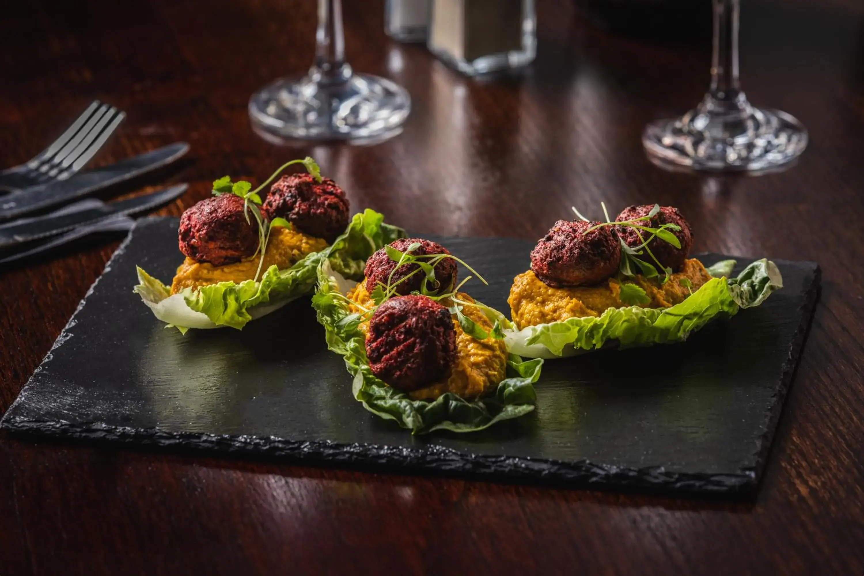 Food in The Pied Bull Food in The Pied Bull