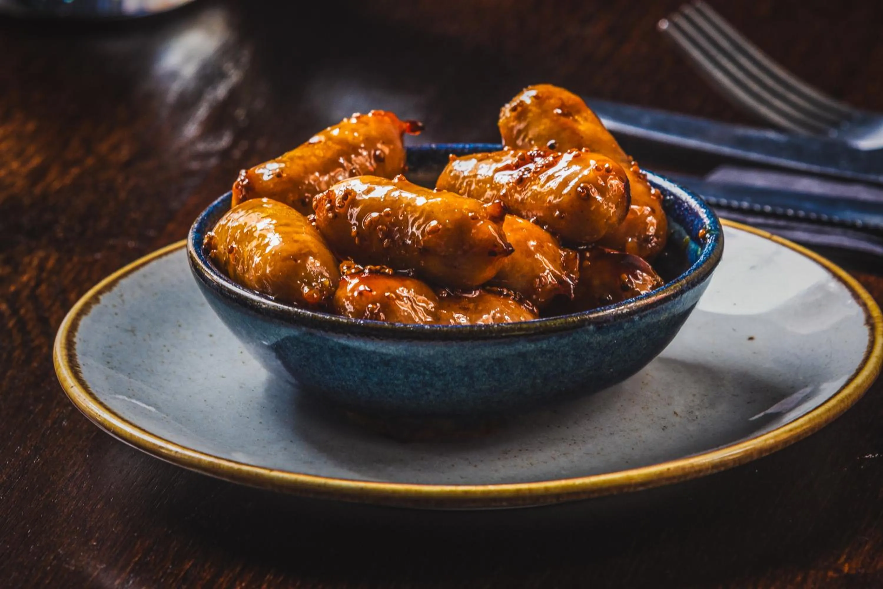 Food close-up in The Pied Bull