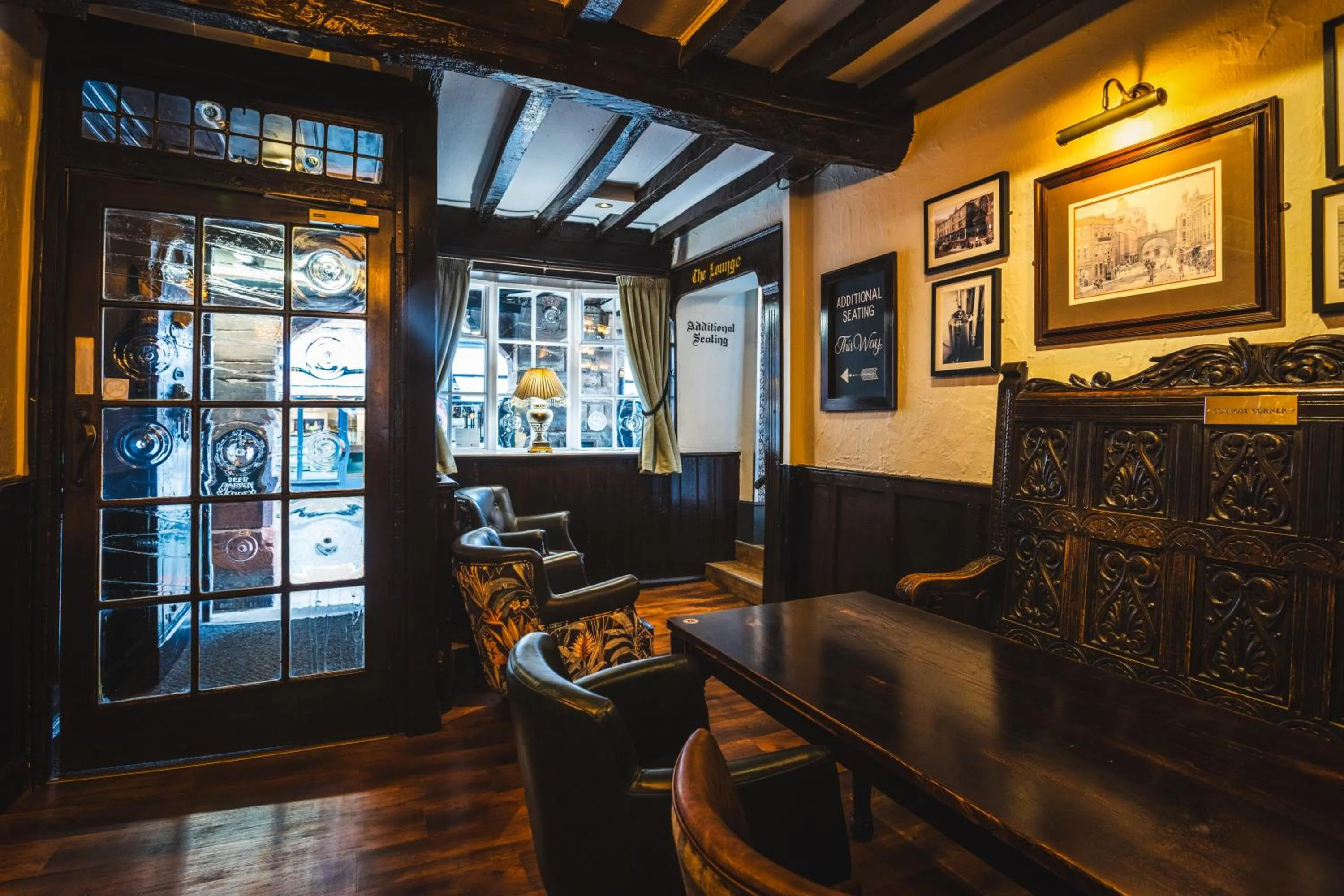 Lounge or bar in The Pied Bull