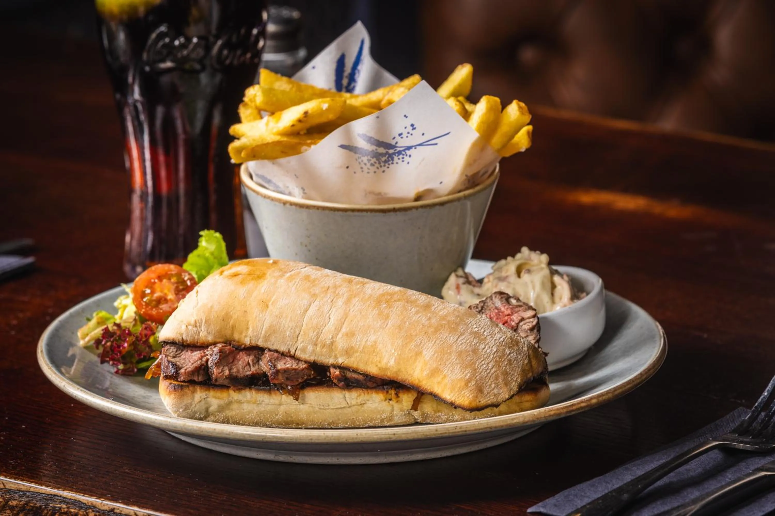 Food in The Pied Bull