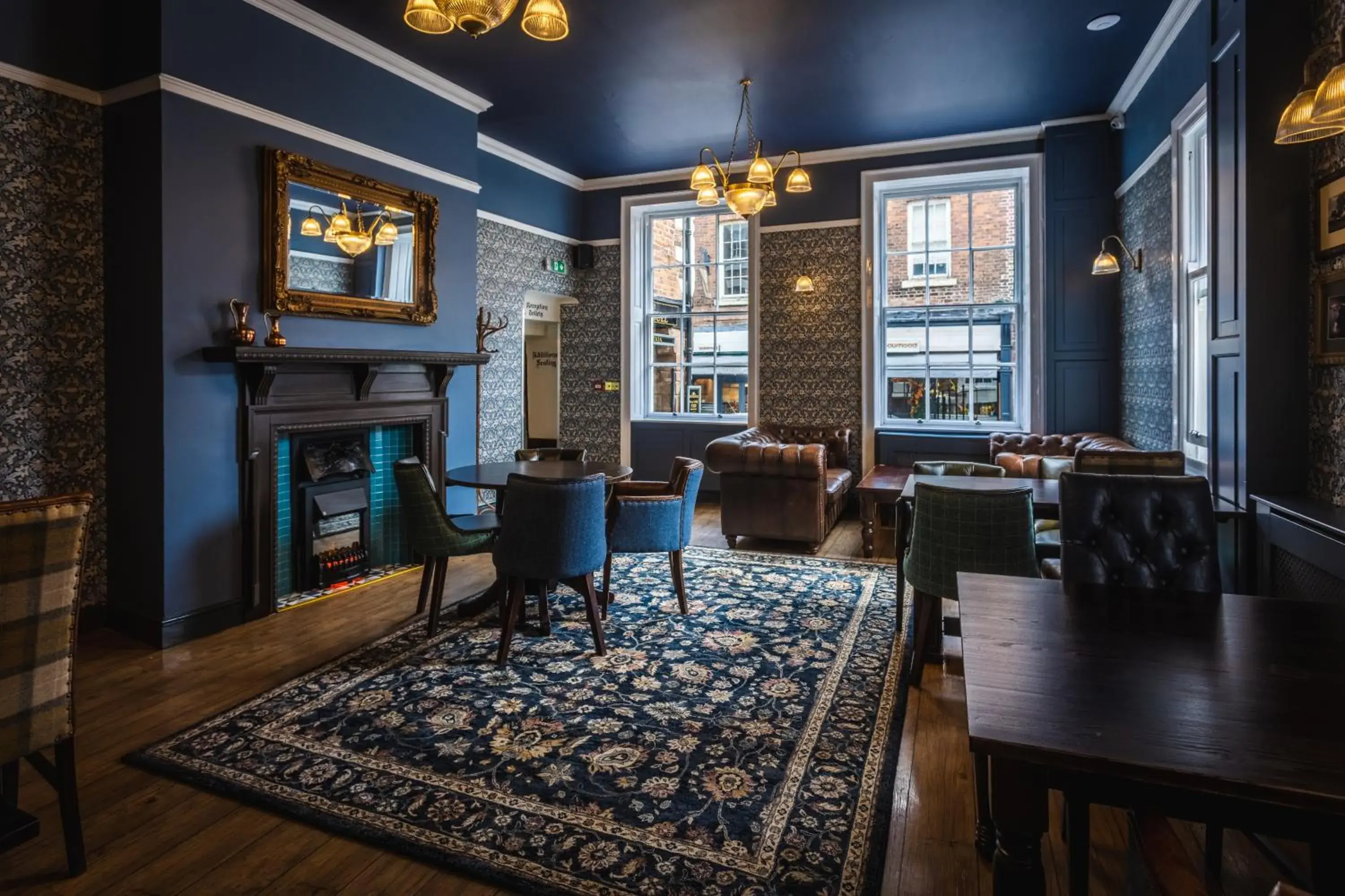 Lounge or bar in The Pied Bull Lounge or bar in The Pied Bull