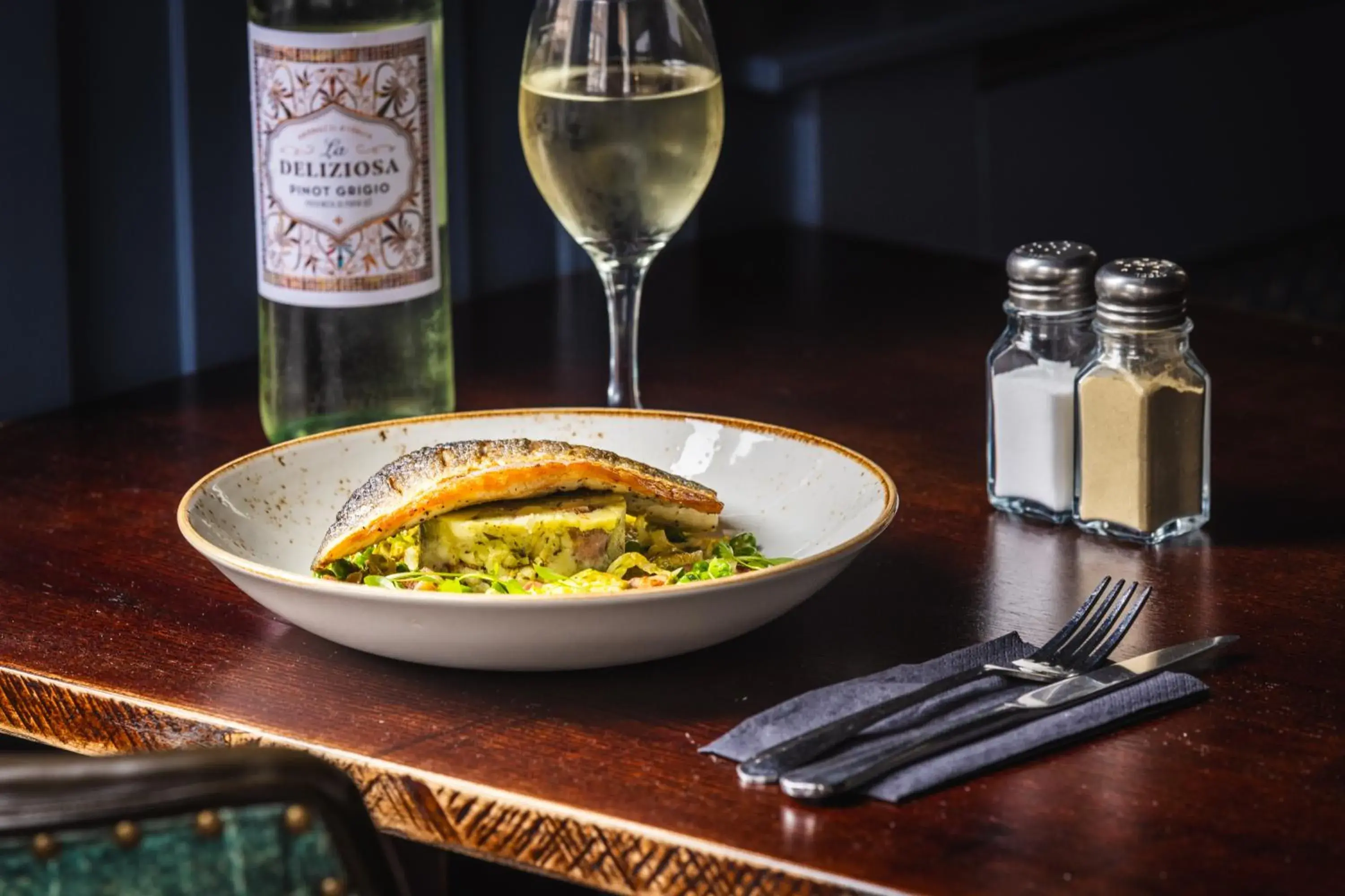 Food in The Pied Bull Food in The Pied Bull