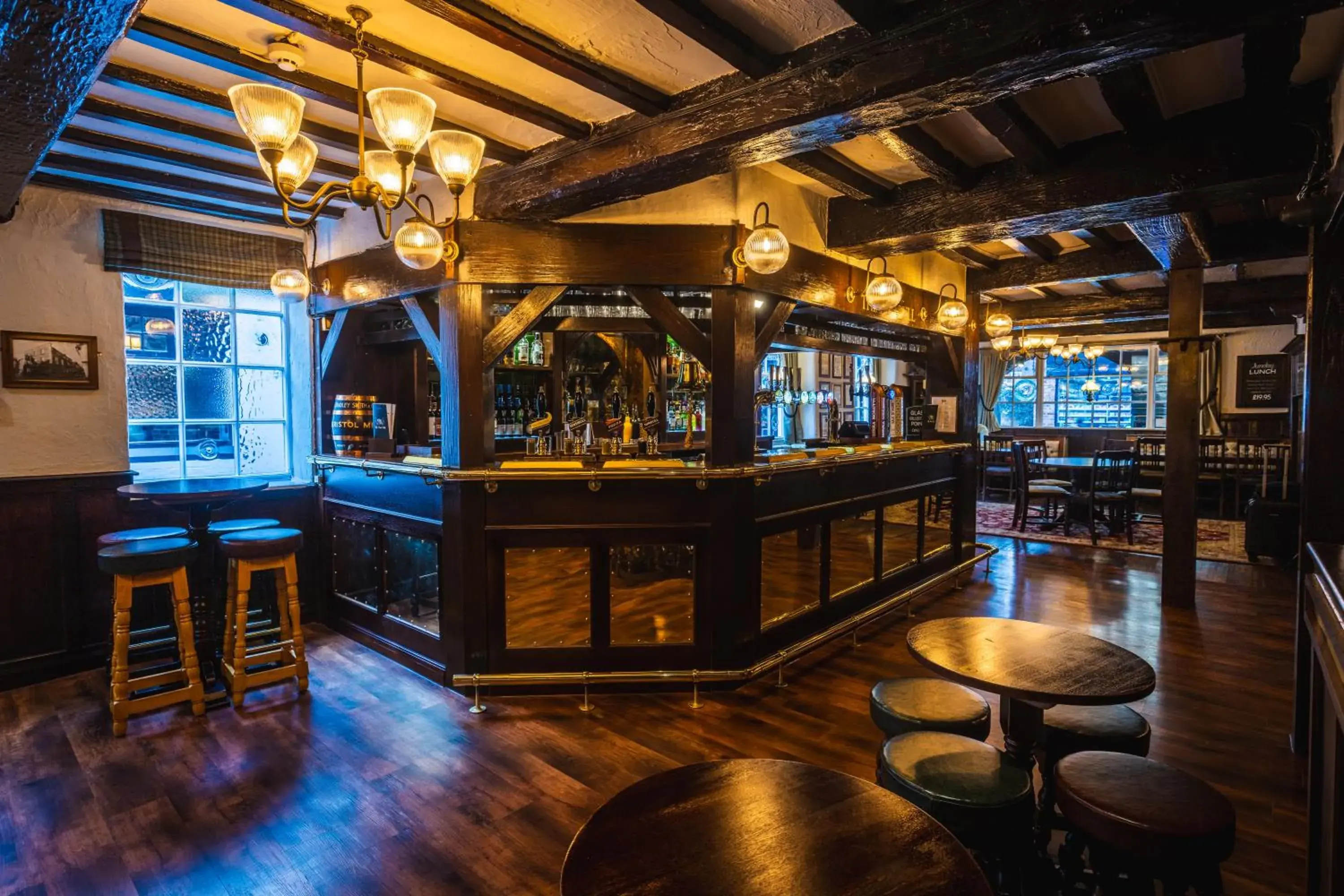 Lounge or bar in The Pied Bull Lounge or bar in The Pied Bull