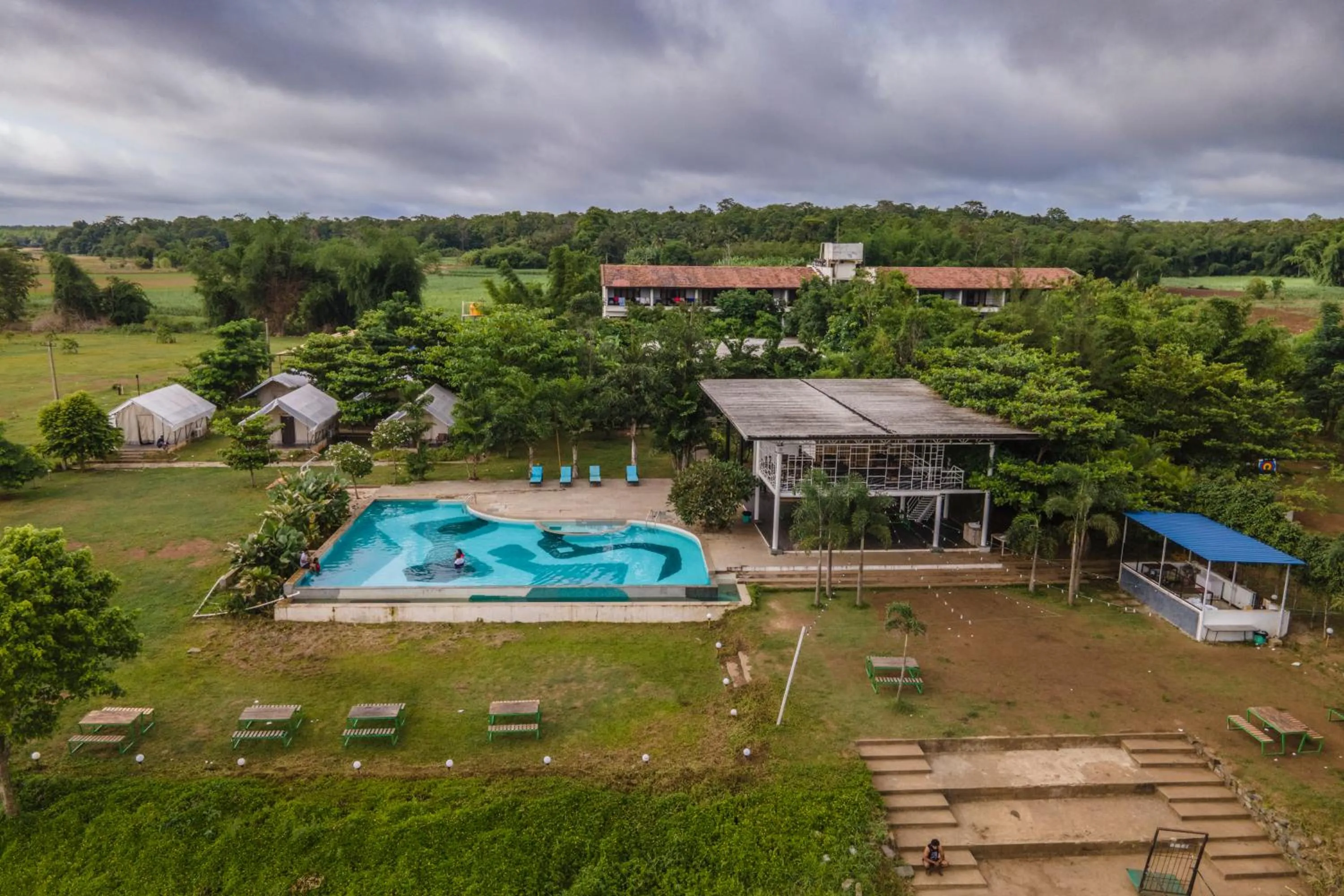 Facade/entrance in Starling River Resort Dandeli