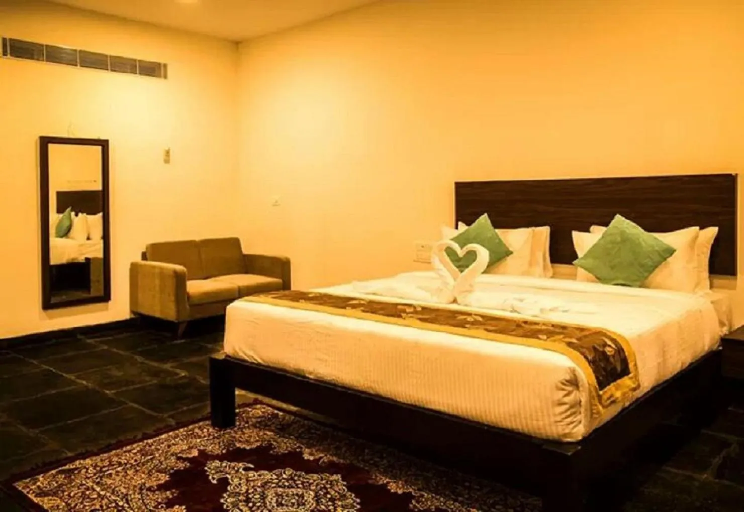 Bedroom in Starling River Resort Dandeli