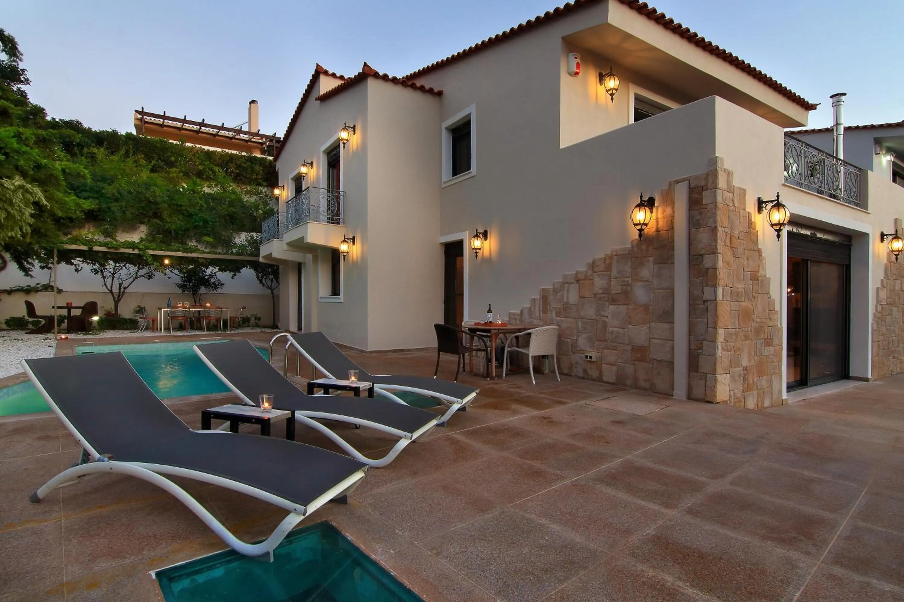 Balcony/Terrace in Adam & Eve Villas
