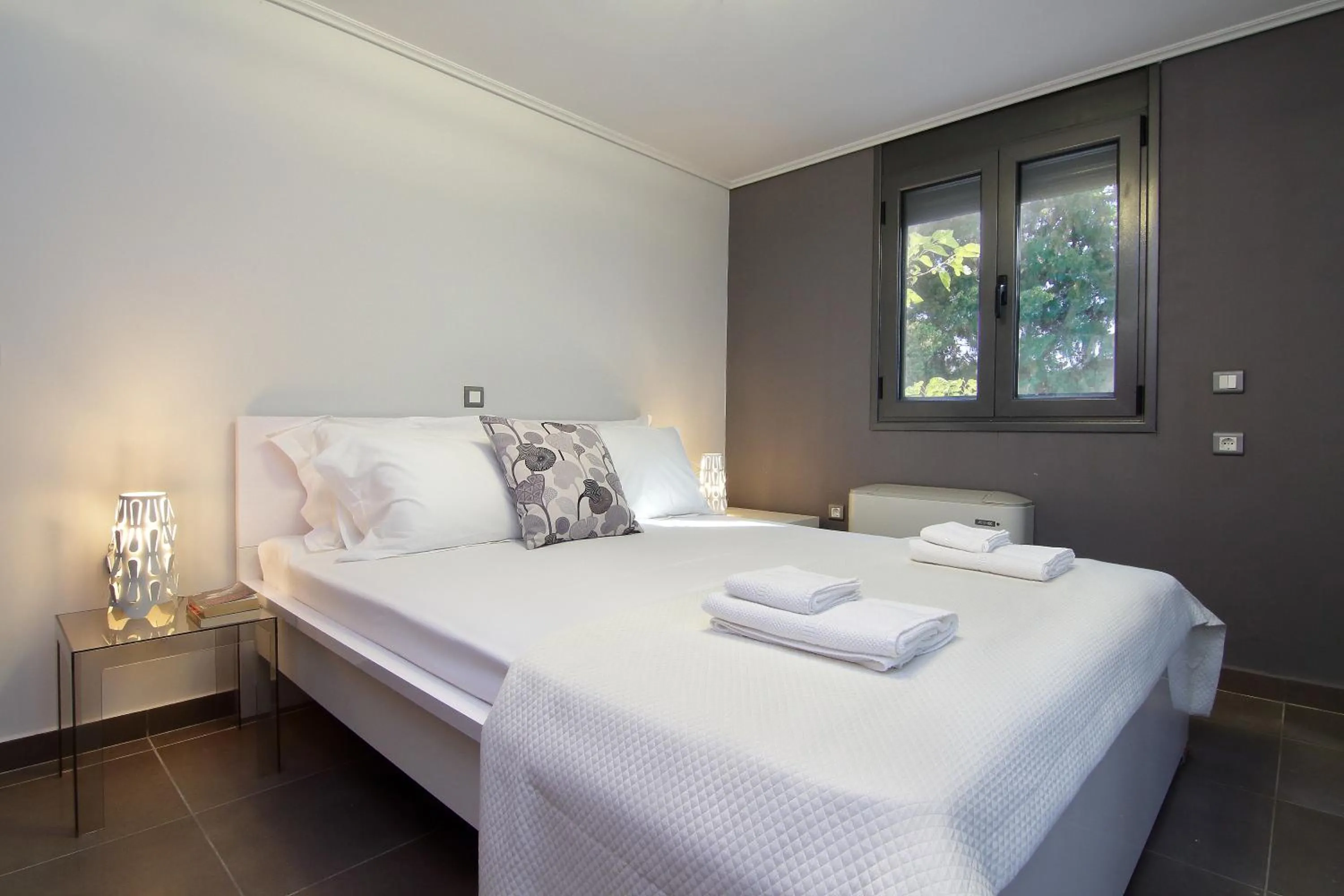 Bed in Adam & Eve Villas