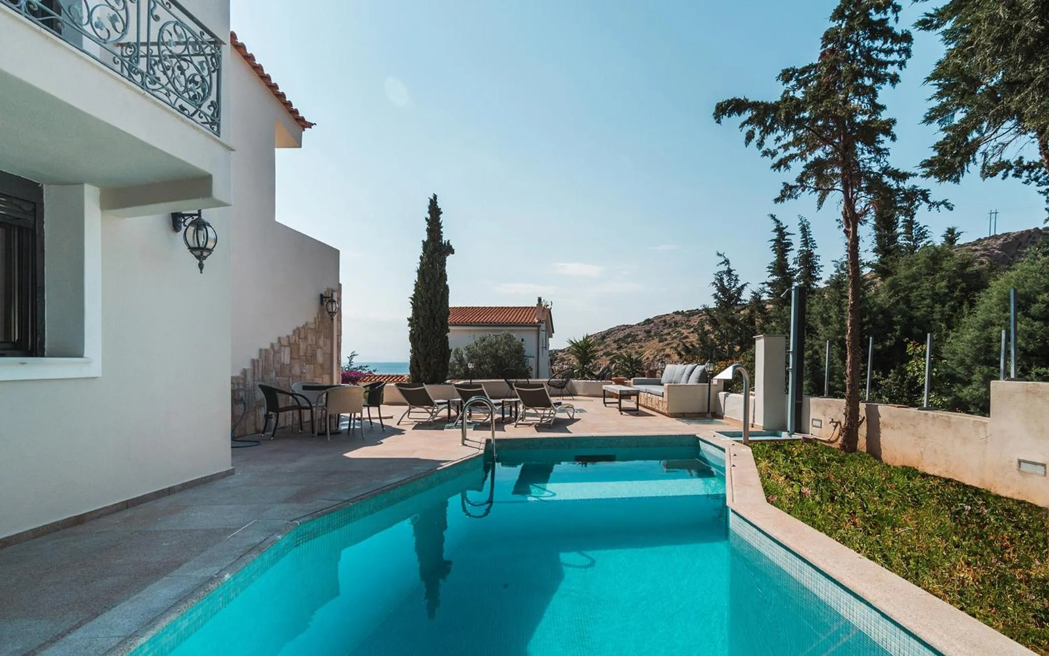 Balcony/Terrace in Adam & Eve Villas