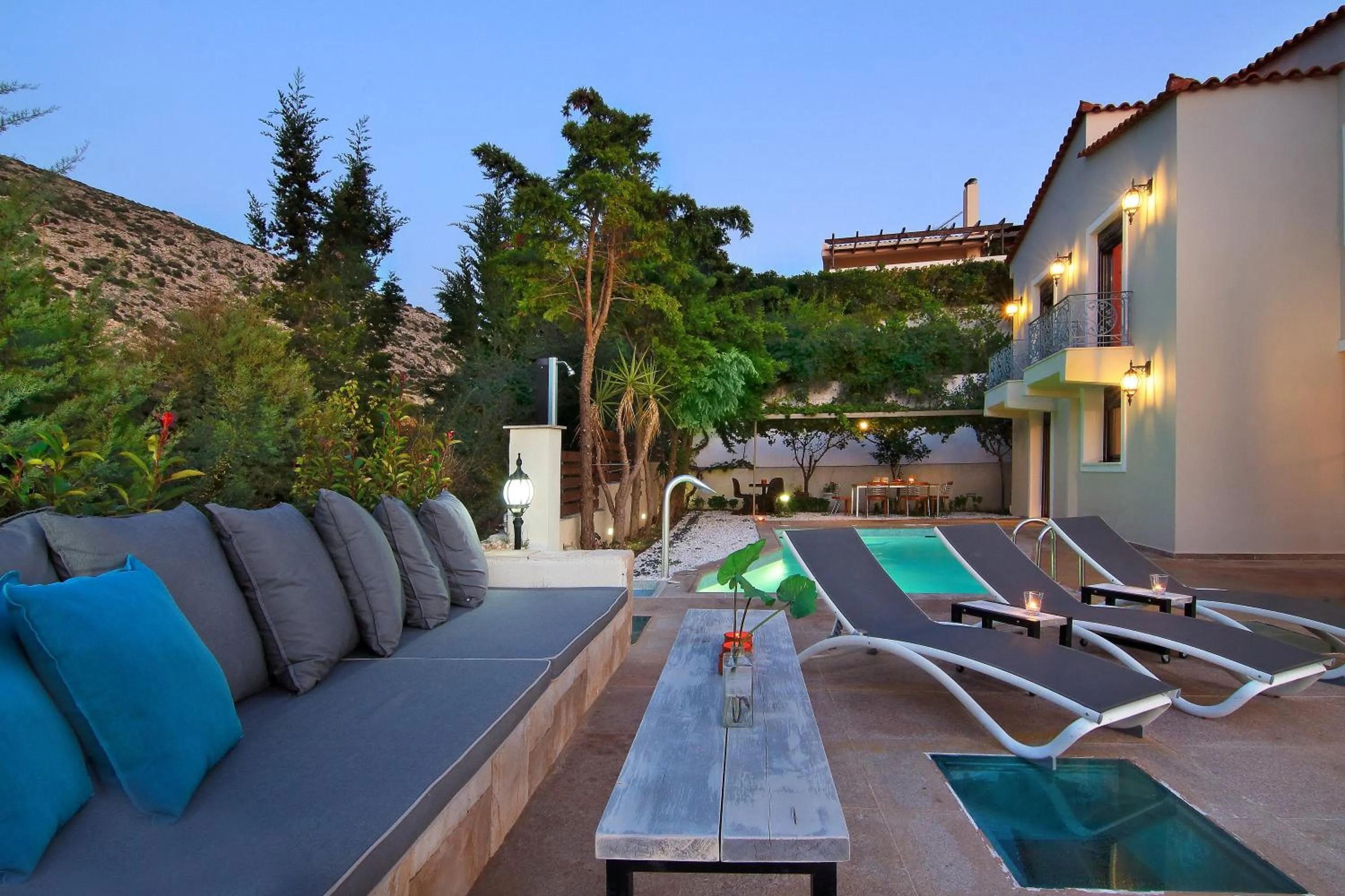 Balcony/Terrace in Adam & Eve Villas