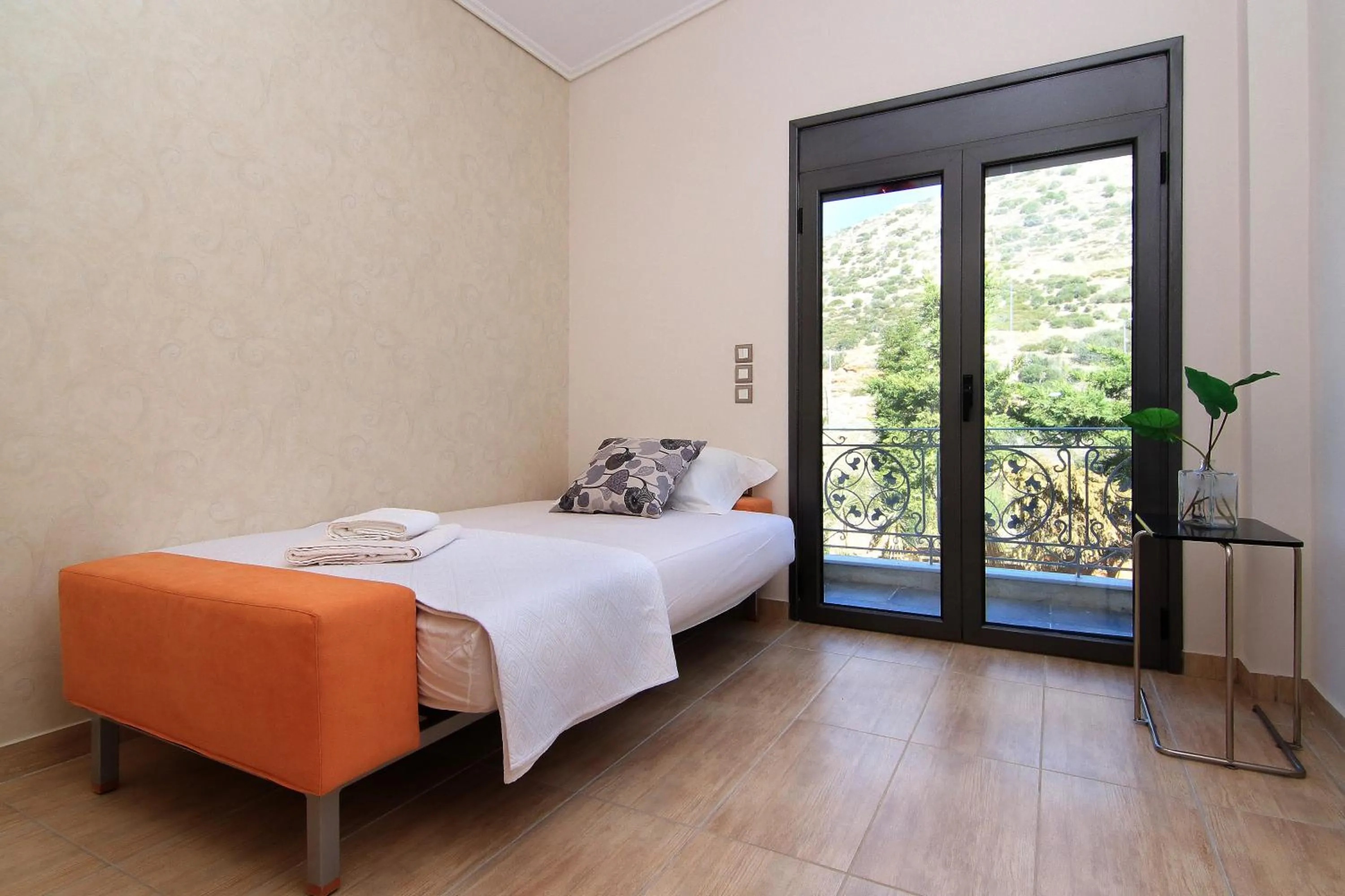 Bed in Adam & Eve Villas