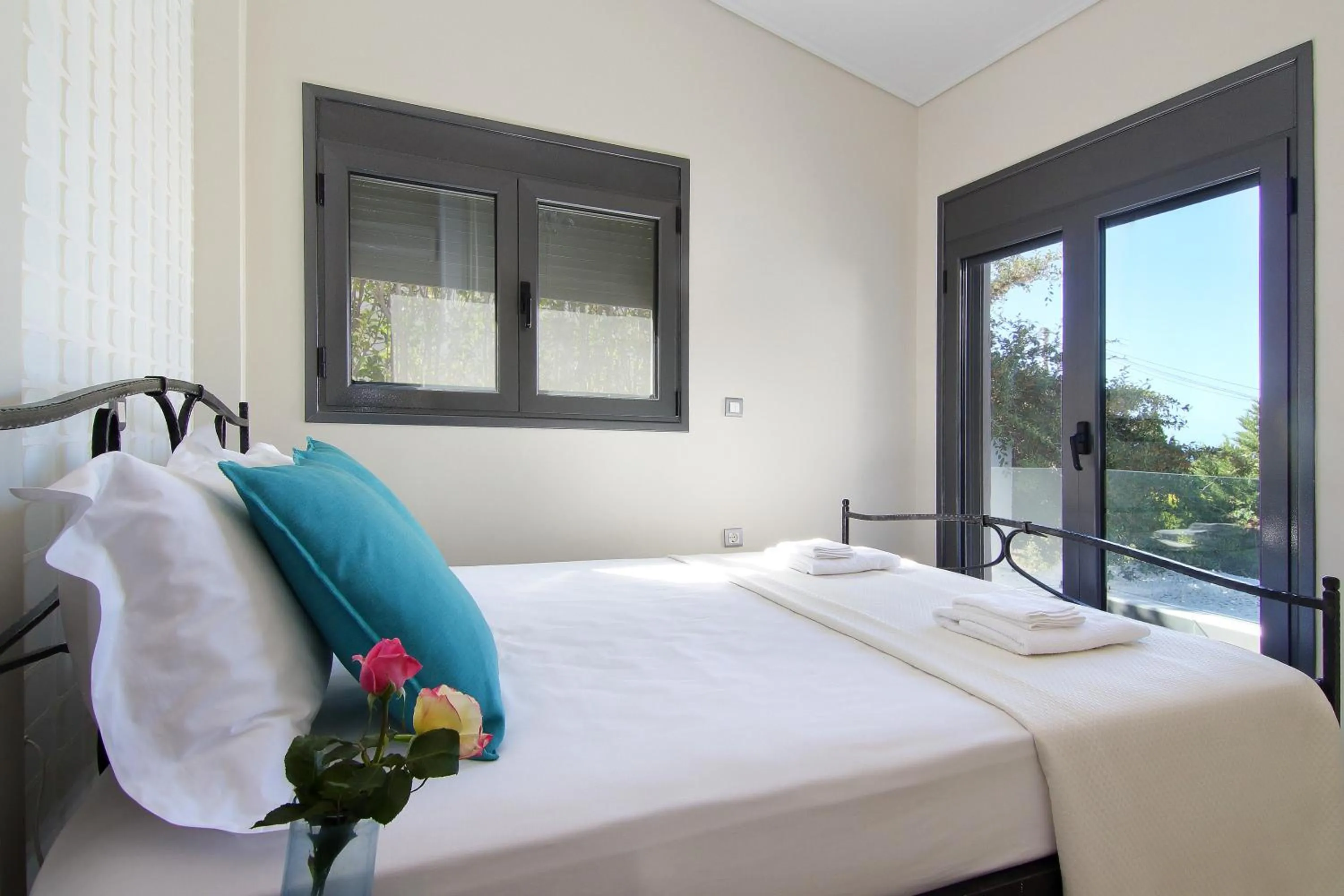 Bed in Adam & Eve Villas