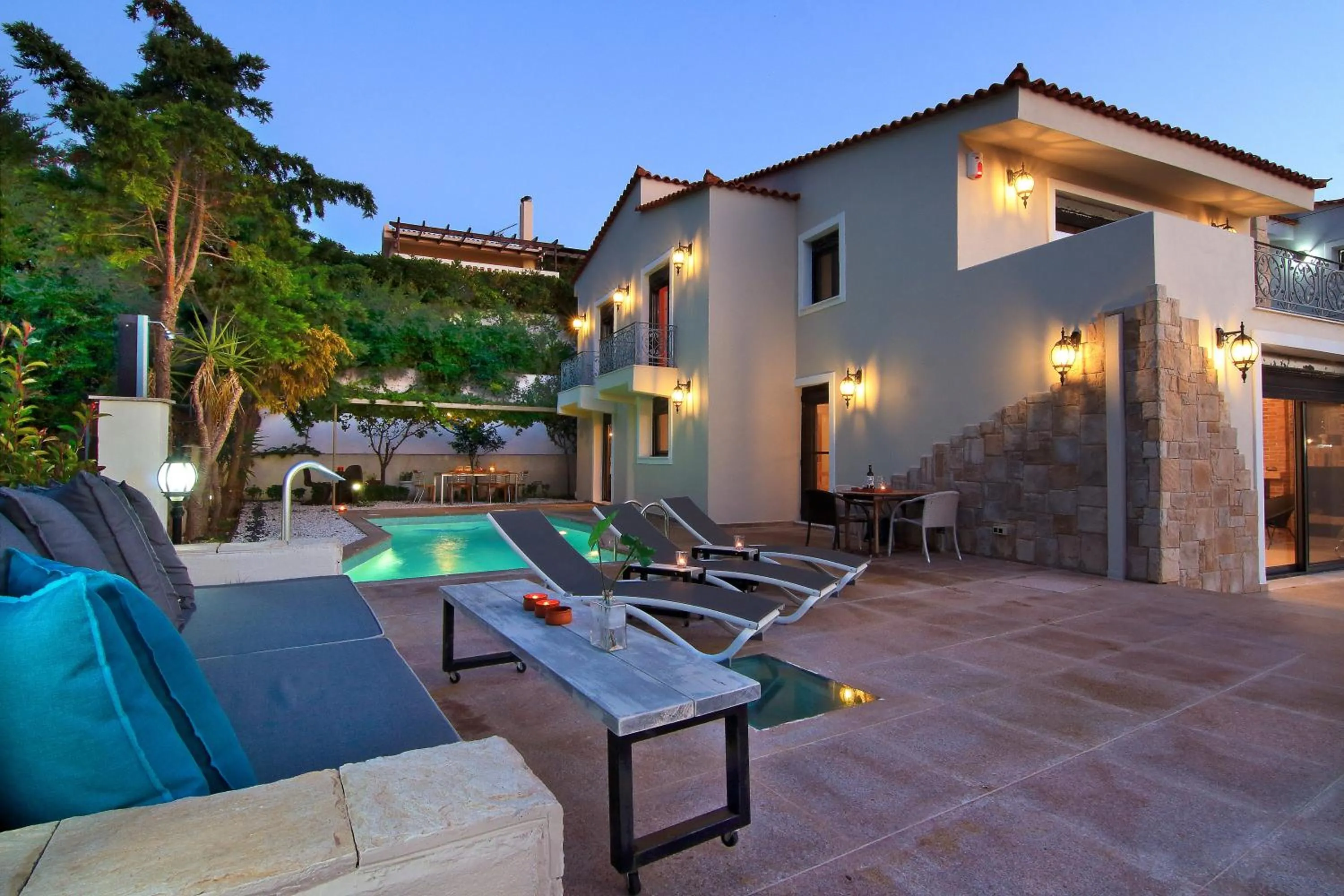 Balcony/Terrace in Adam & Eve Villas