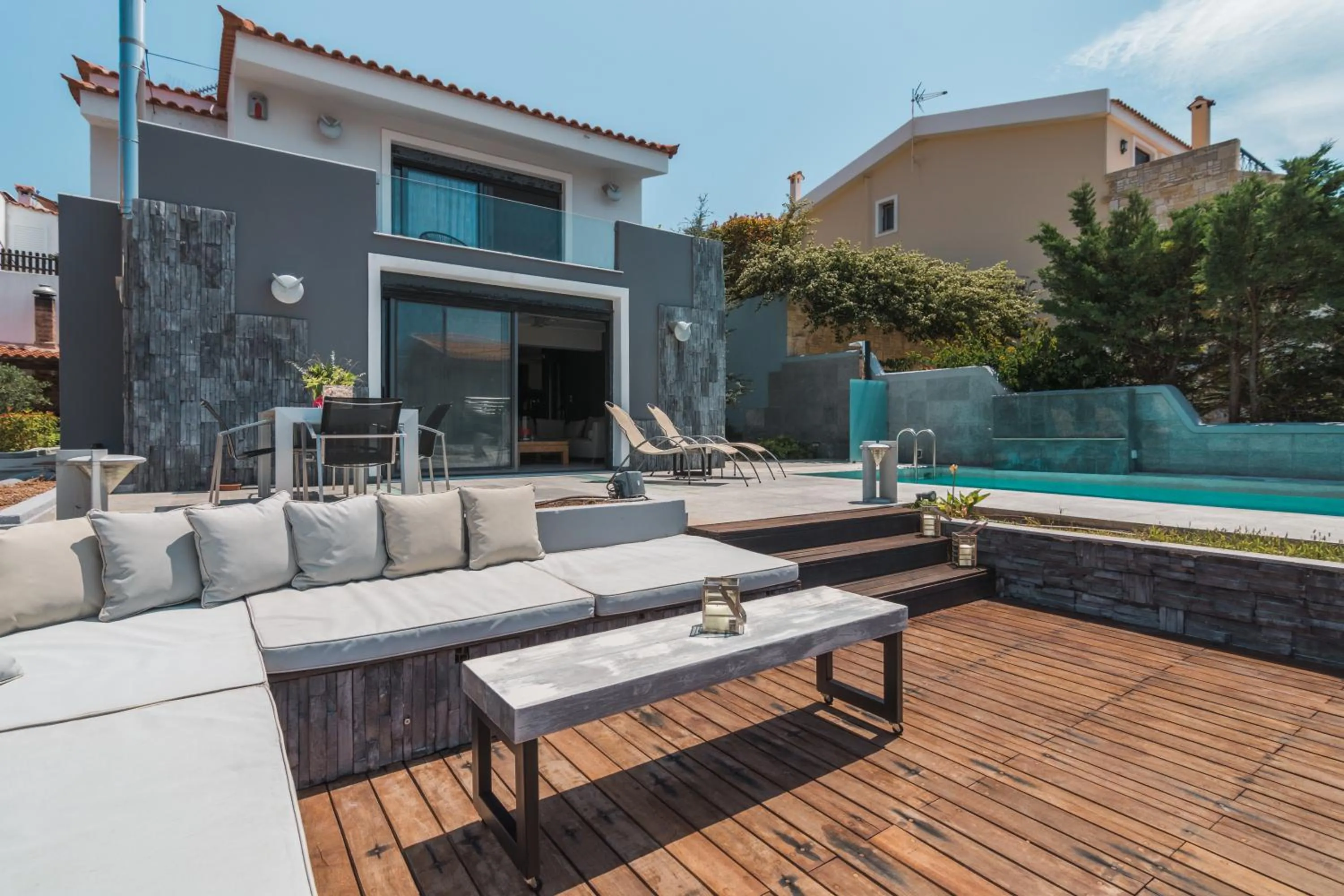 Patio in Adam & Eve Villas