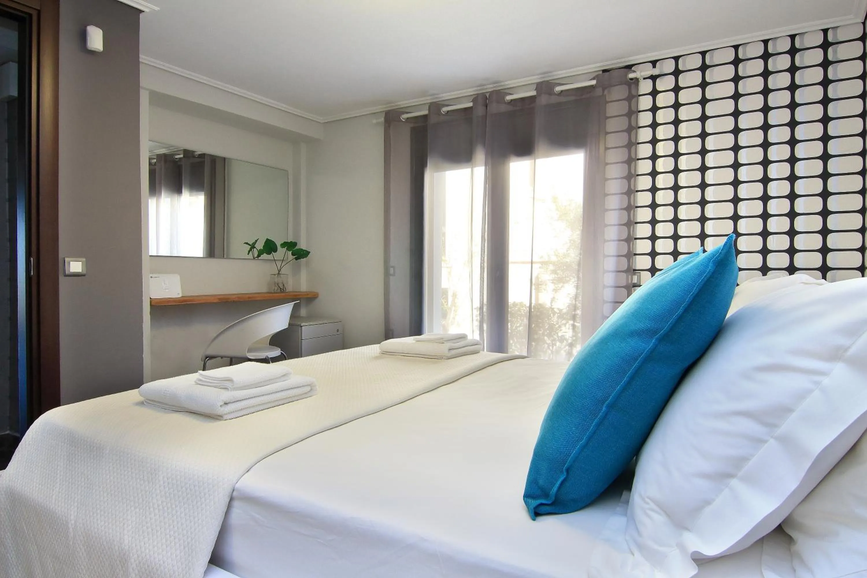 Bed in Adam & Eve Villas