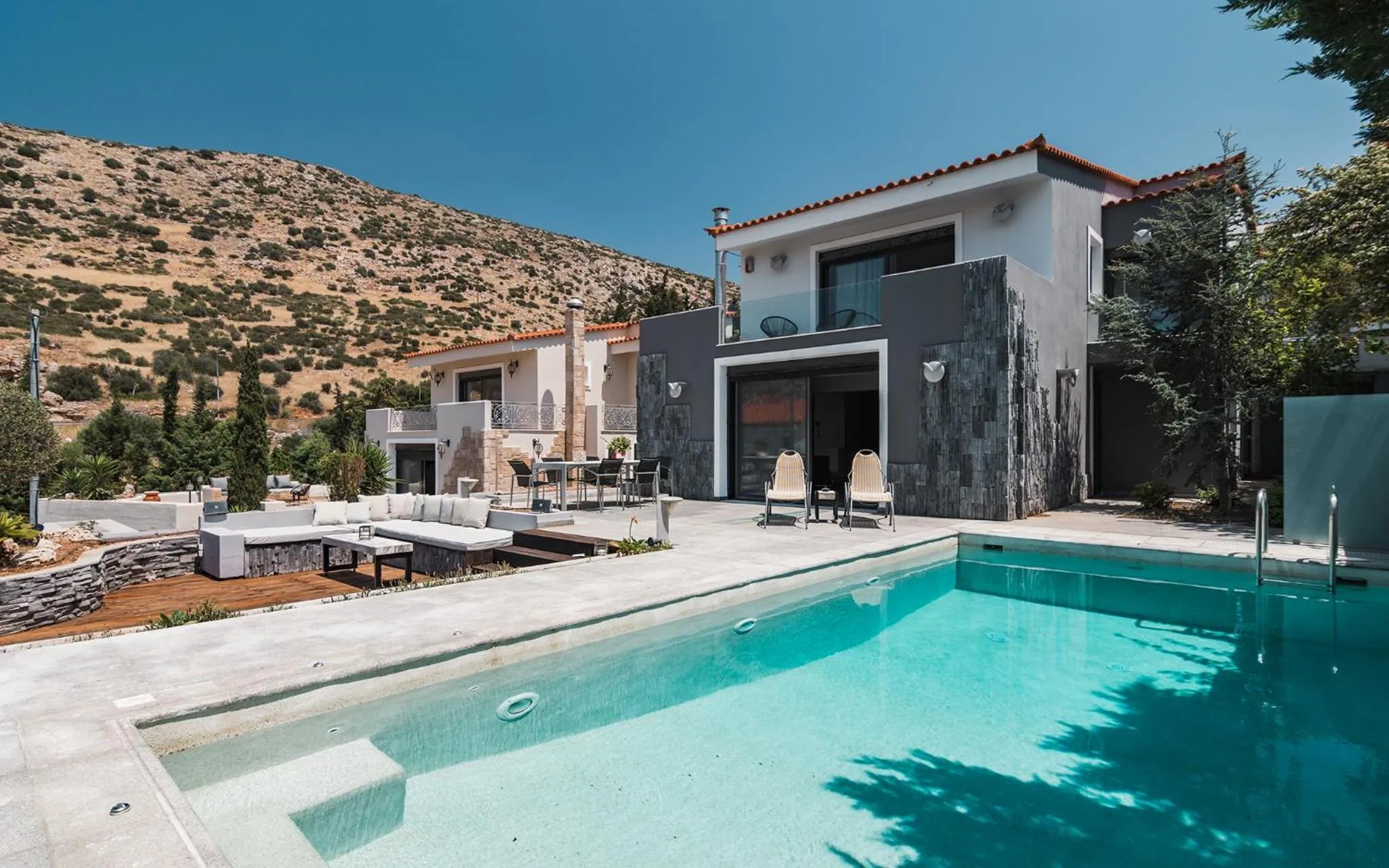 Patio in Adam & Eve Villas