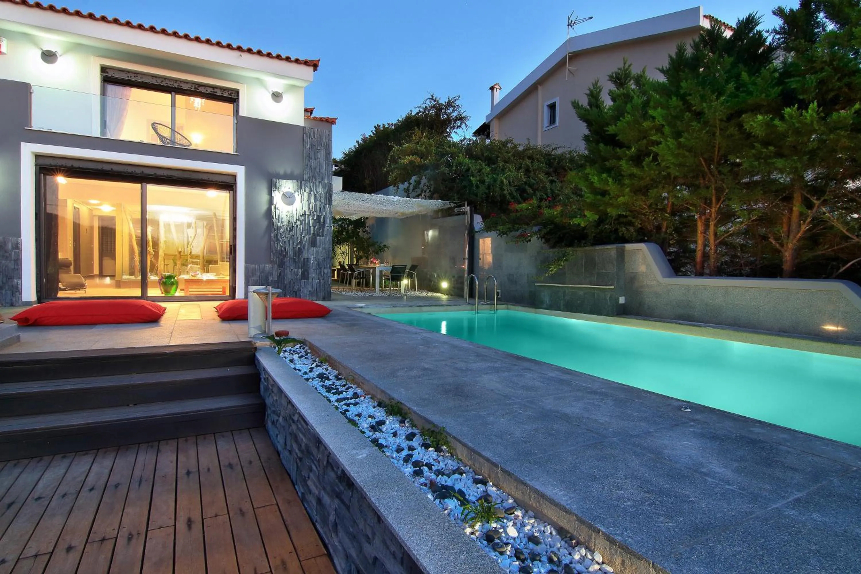 Patio in Adam & Eve Villas