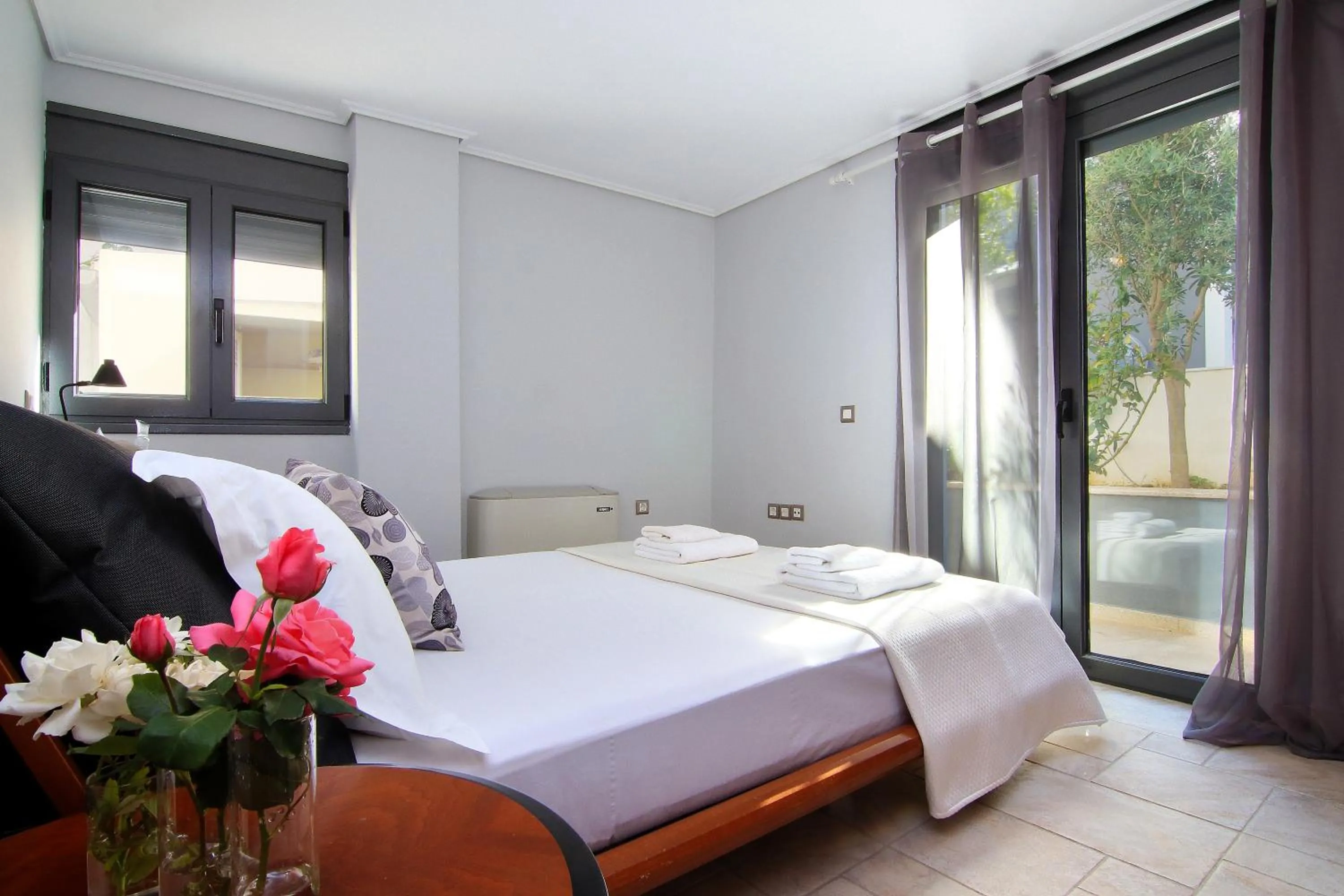 Balcony/Terrace, Bed in Adam & Eve Villas