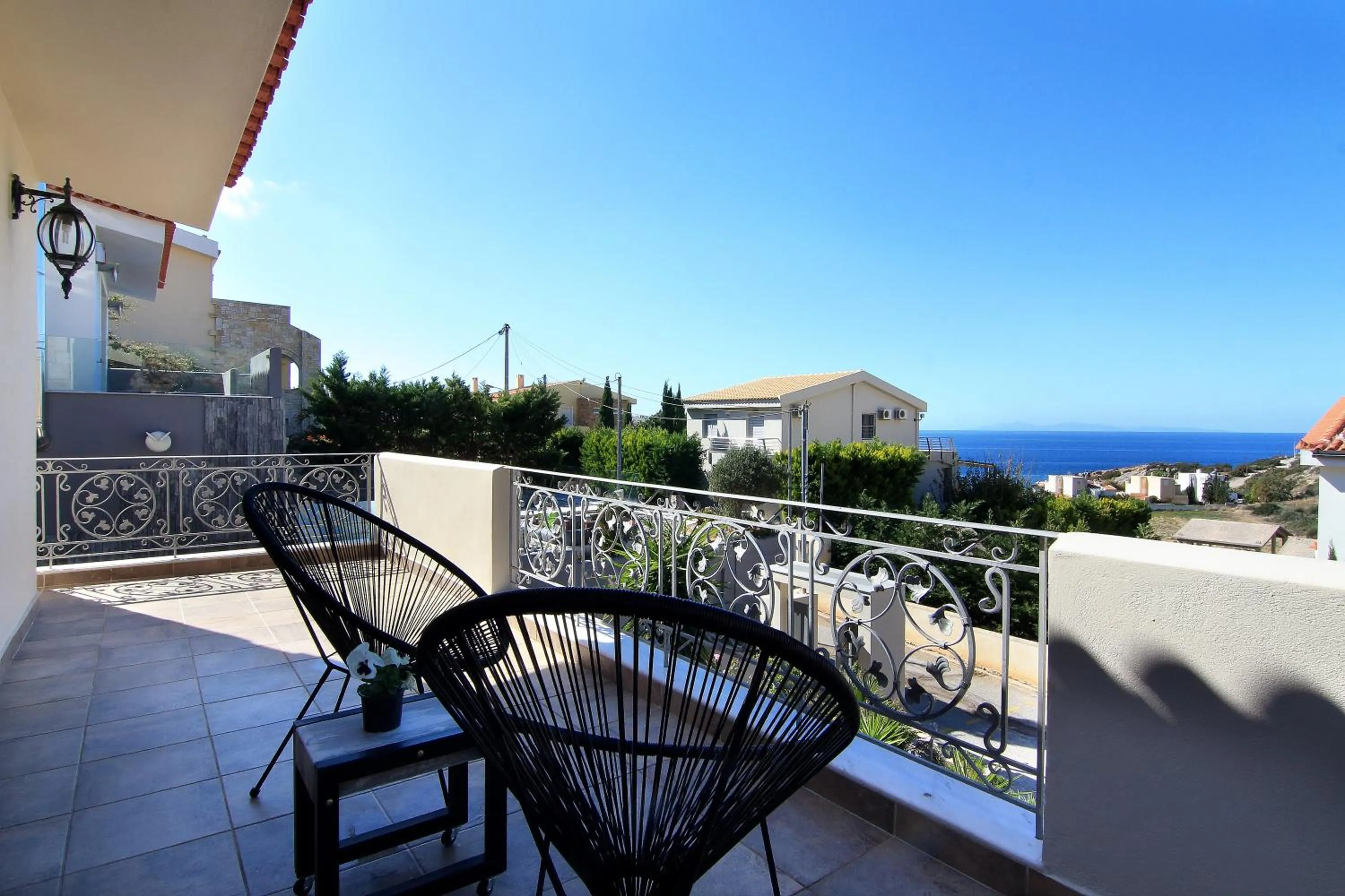 Patio in Adam & Eve Villas