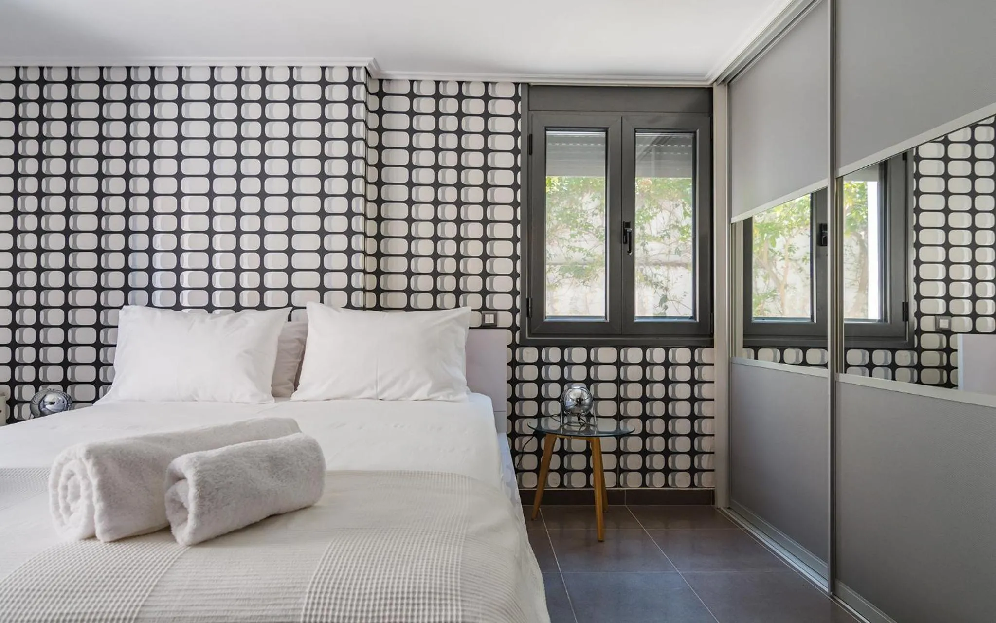 Bed in Adam & Eve Villas