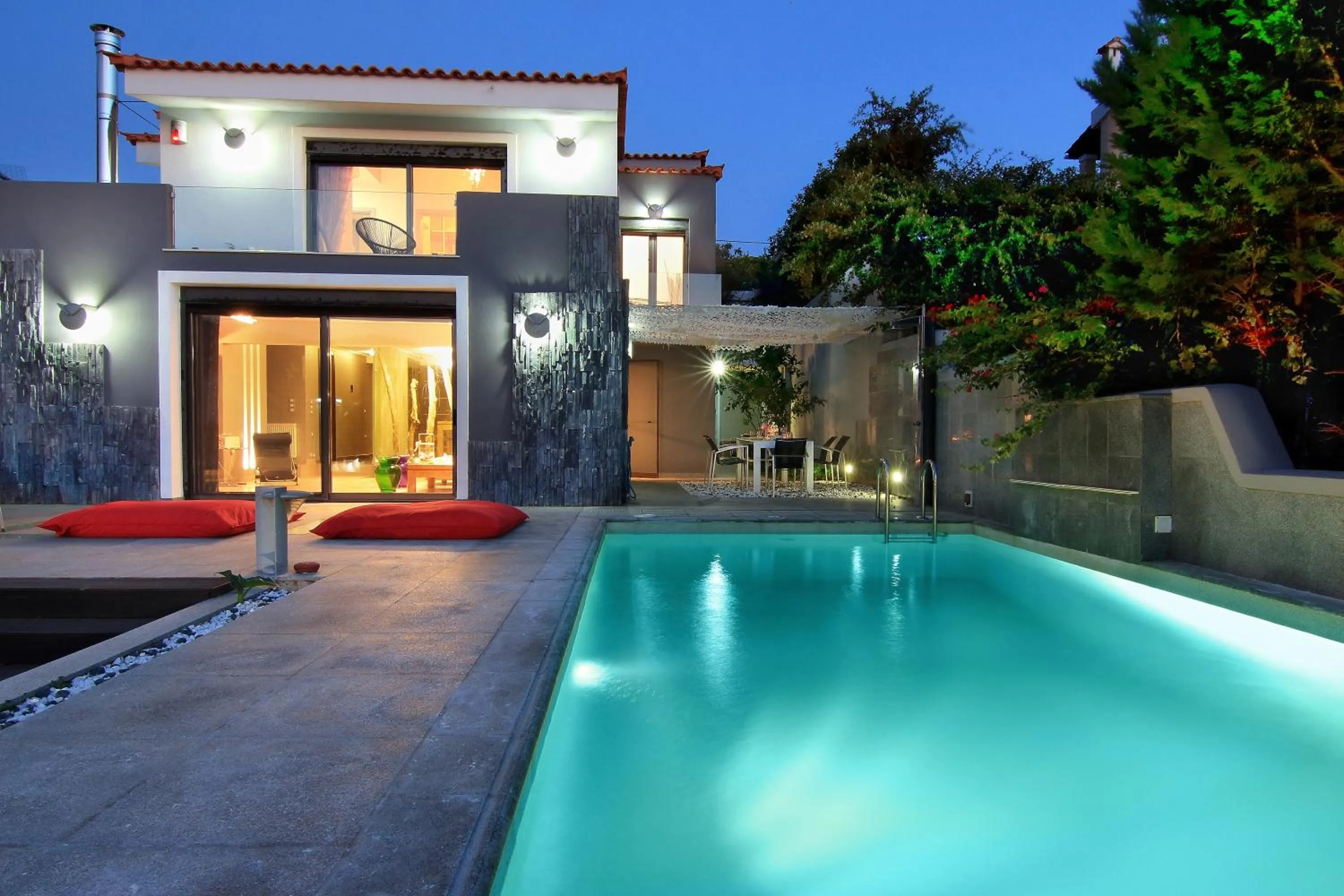 Patio in Adam & Eve Villas