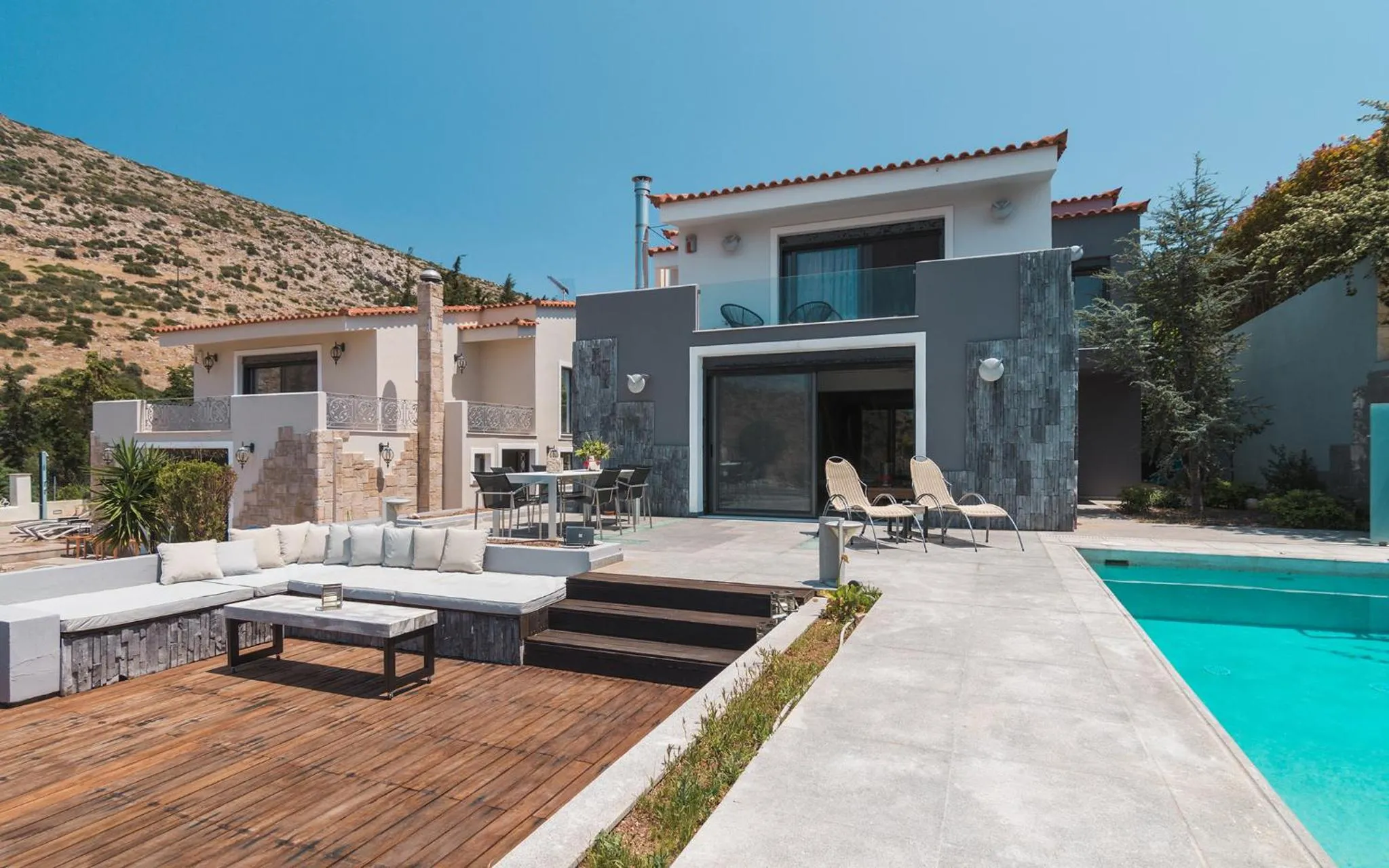 Patio in Adam & Eve Villas