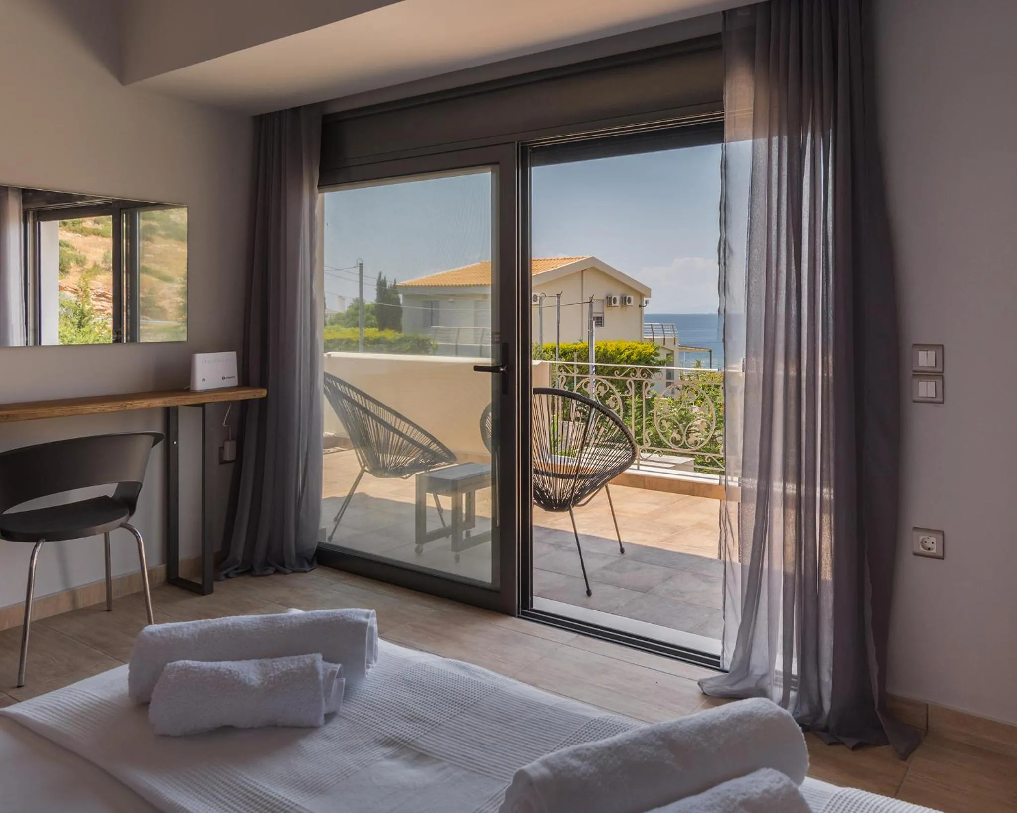 Balcony/Terrace, Bed in Adam & Eve Villas
