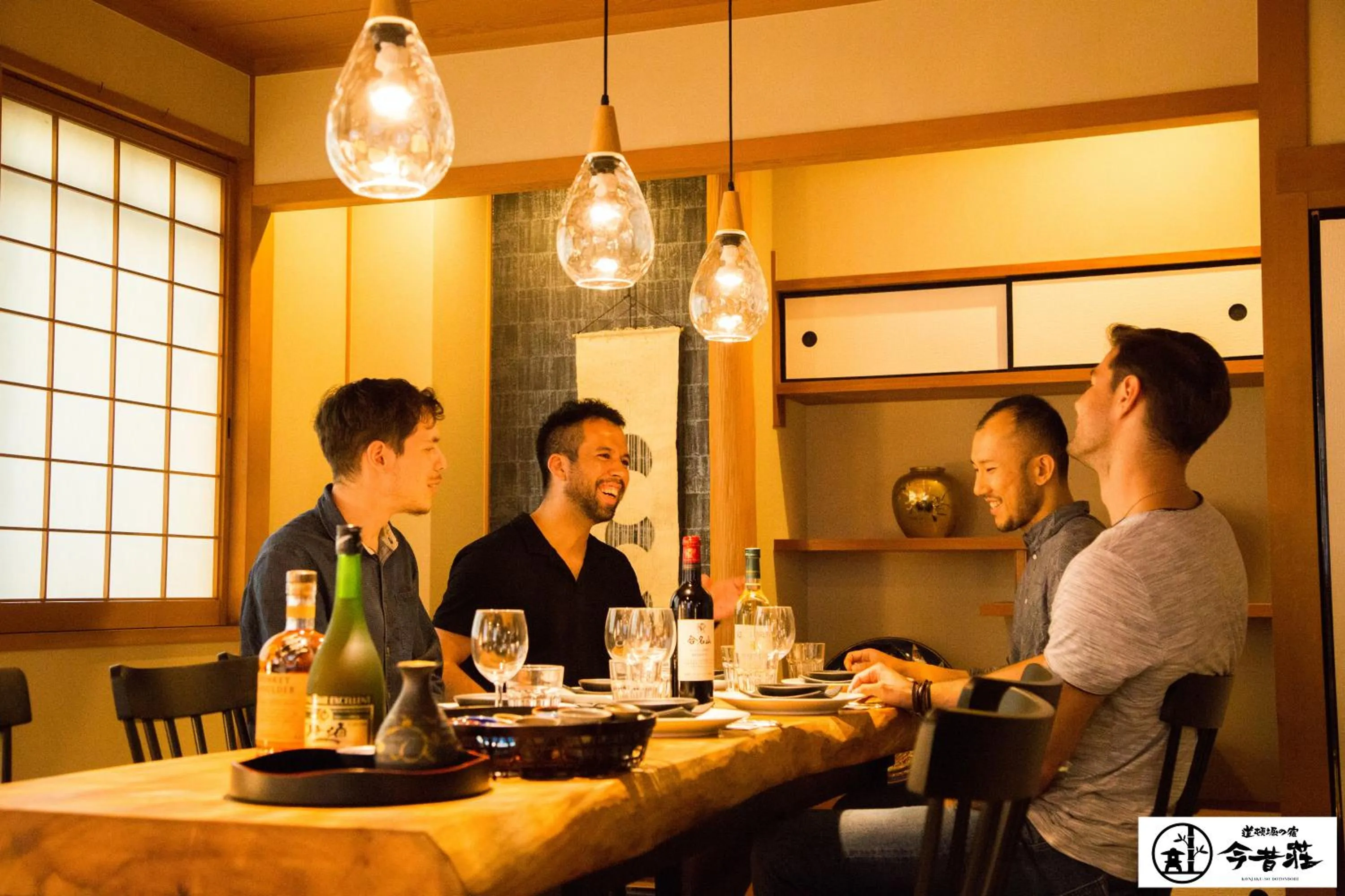 People in KONJAKUSO Osaka Dotonbori "YORIAI" Penthouse Stay