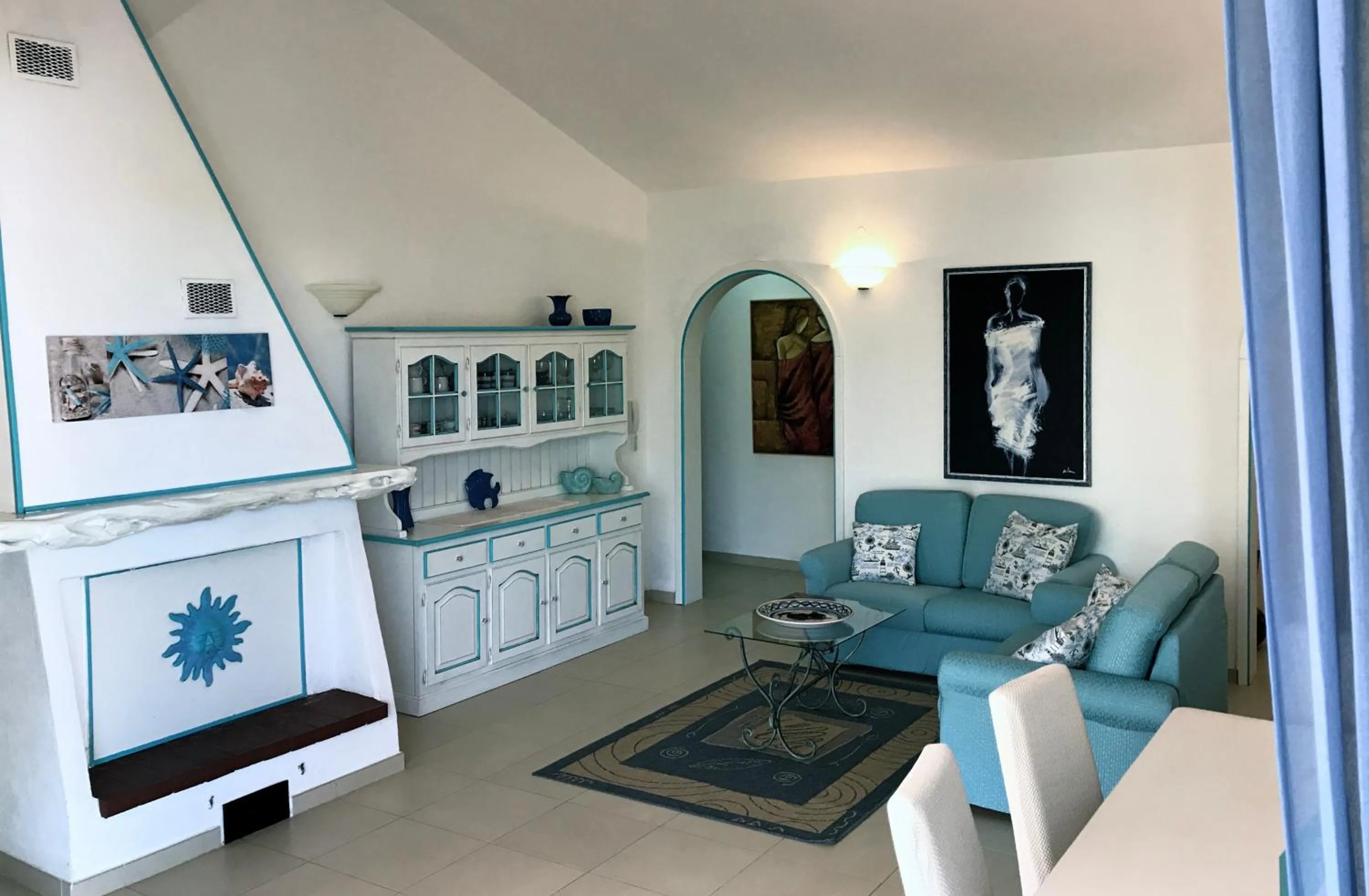 Living room in Villa Maddalena - Giardinelli