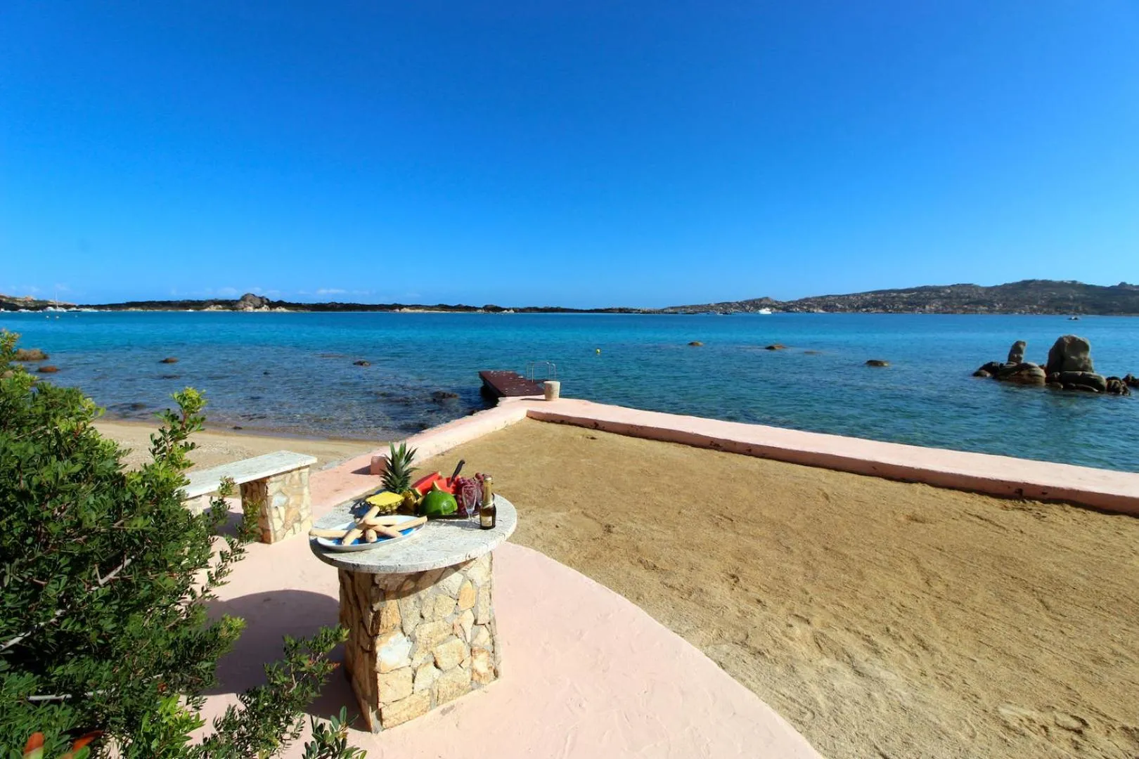 Beach in Villa Maddalena - Giardinelli