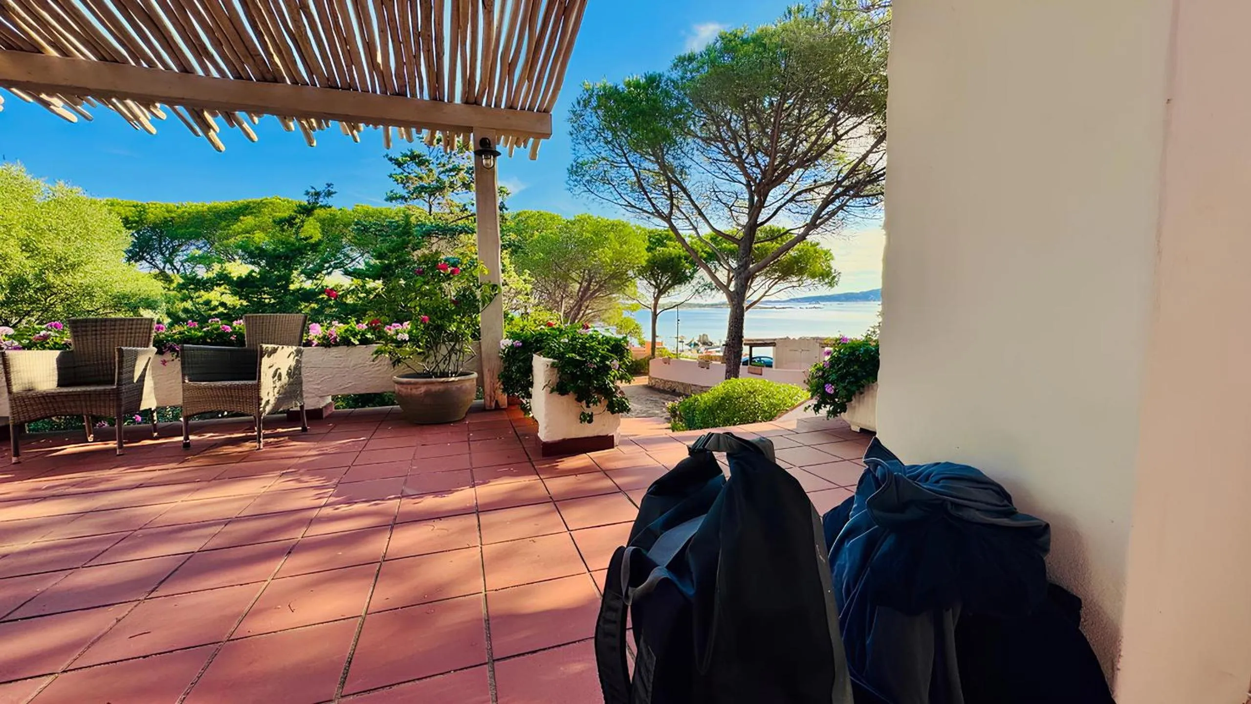 Balcony/Terrace in Villa Maddalena - Giardinelli