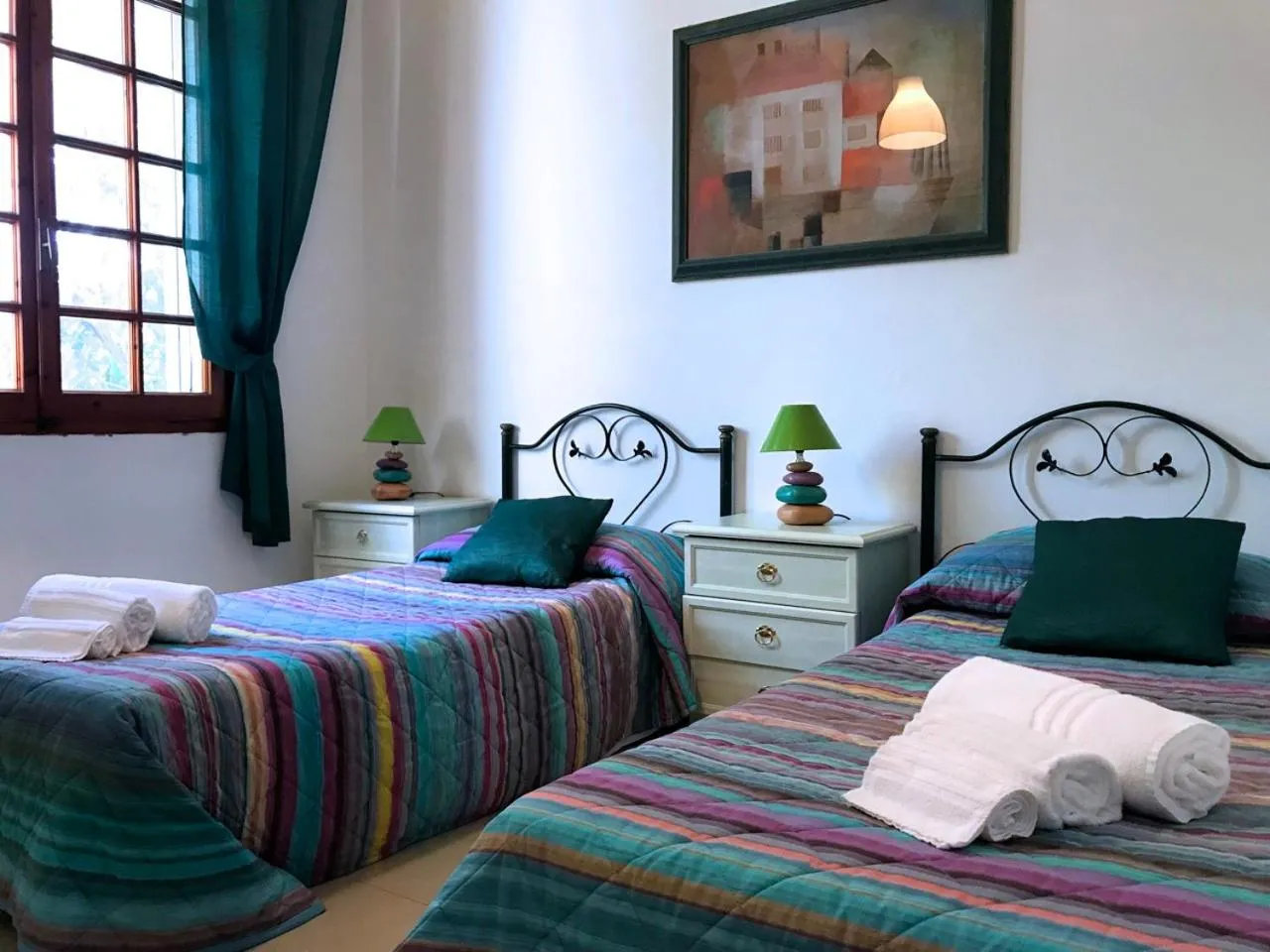 Bed in Villa Maddalena - Giardinelli
