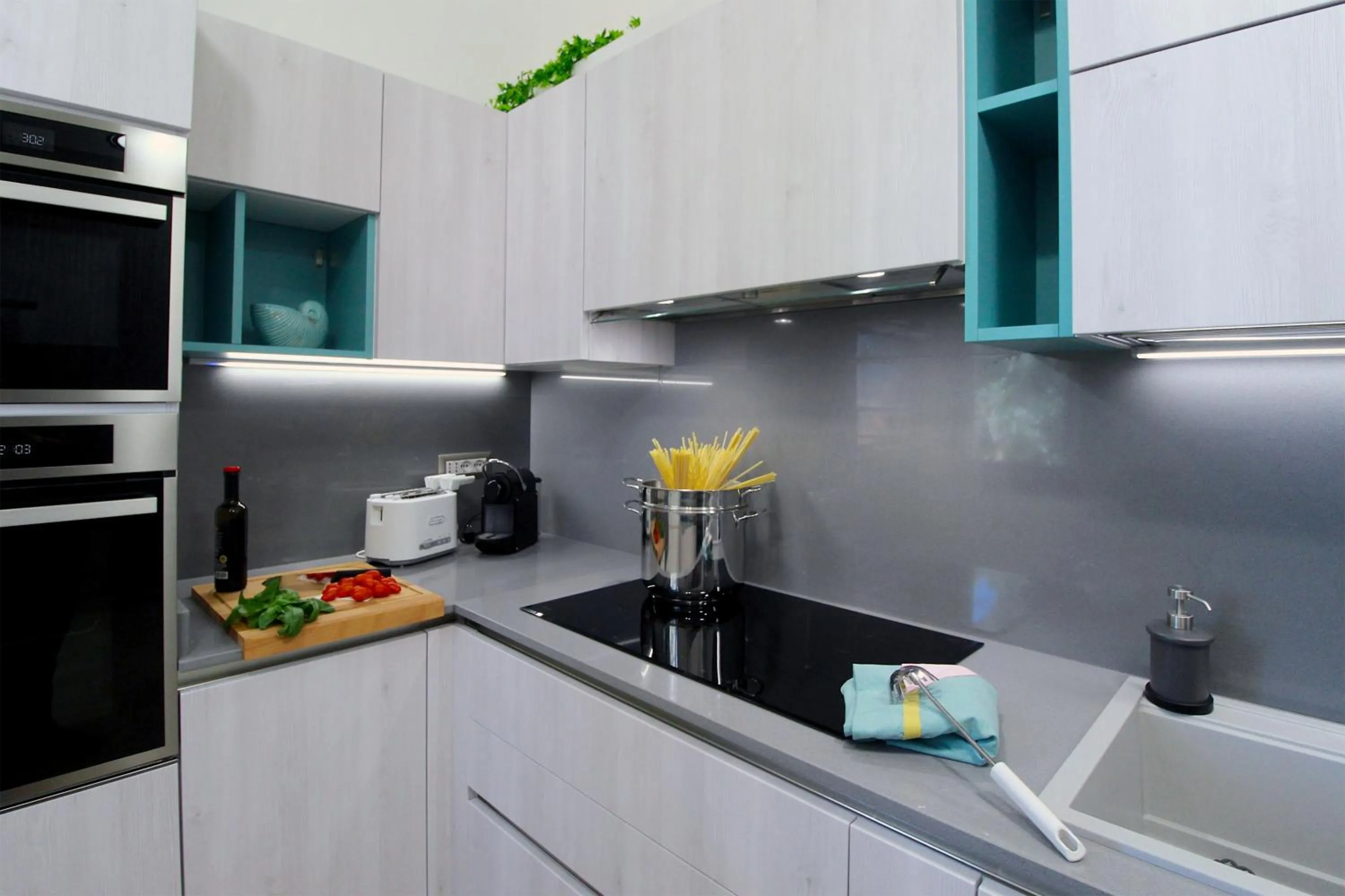 Kitchen or kitchenette in Villa Maddalena - Giardinelli