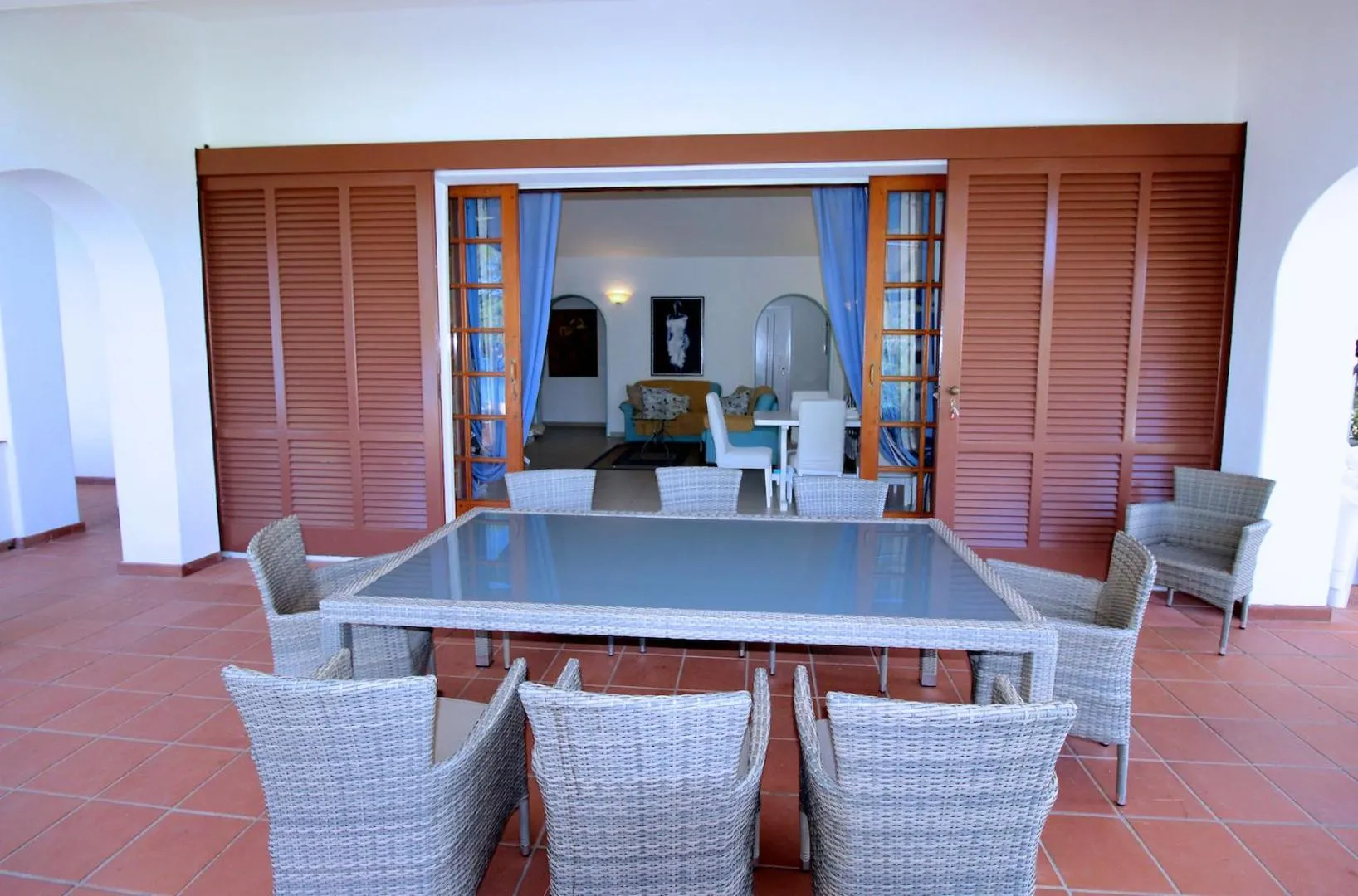 Communal lounge/ TV room in Villa Maddalena - Giardinelli