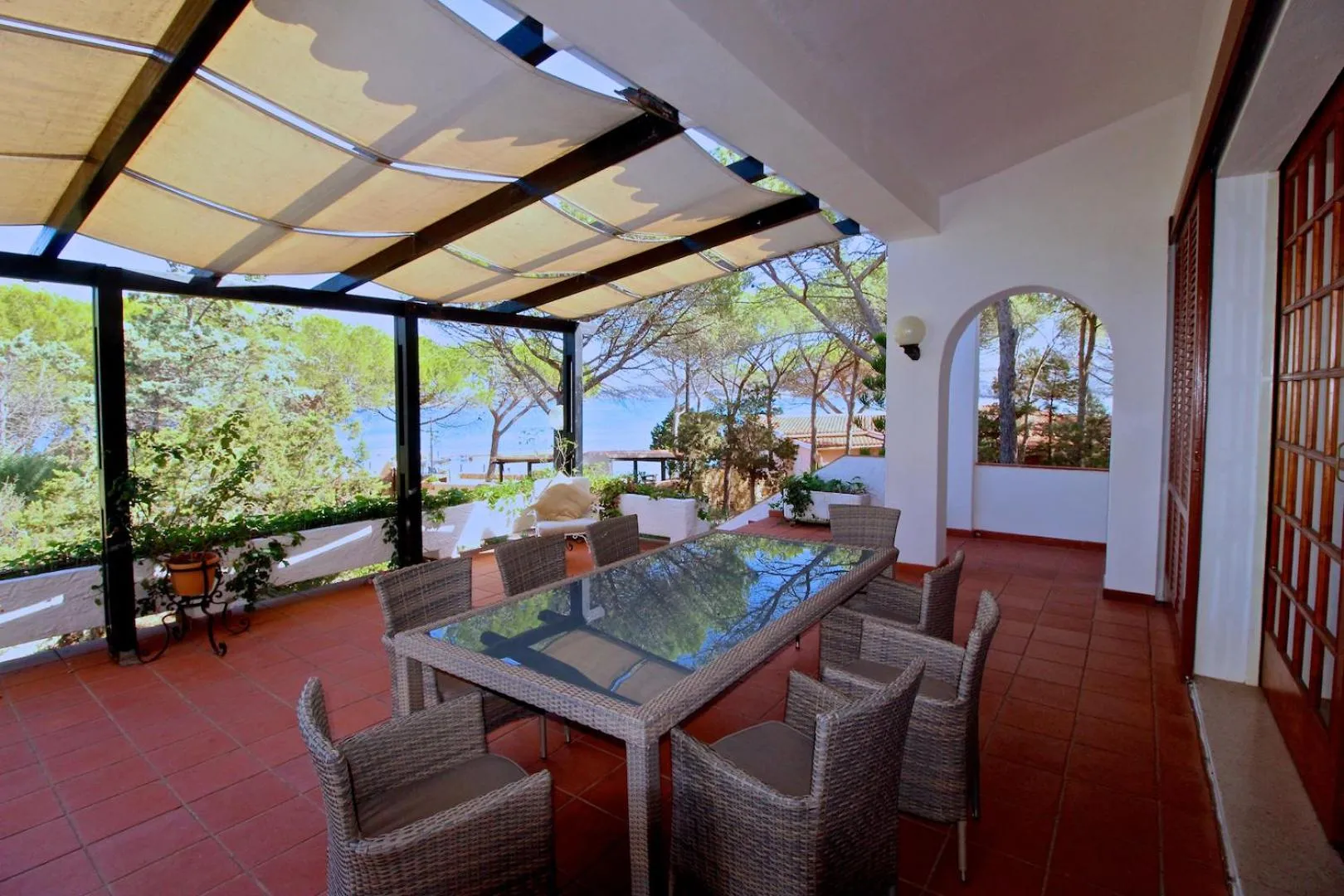 Patio in Villa Maddalena - Giardinelli