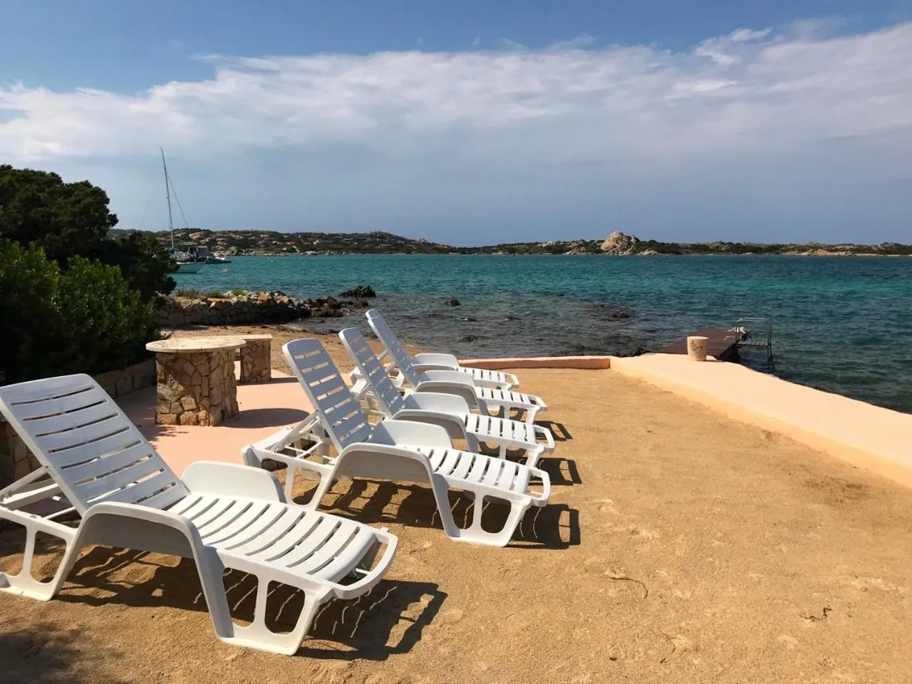 Beach in Villa Maddalena - Giardinelli