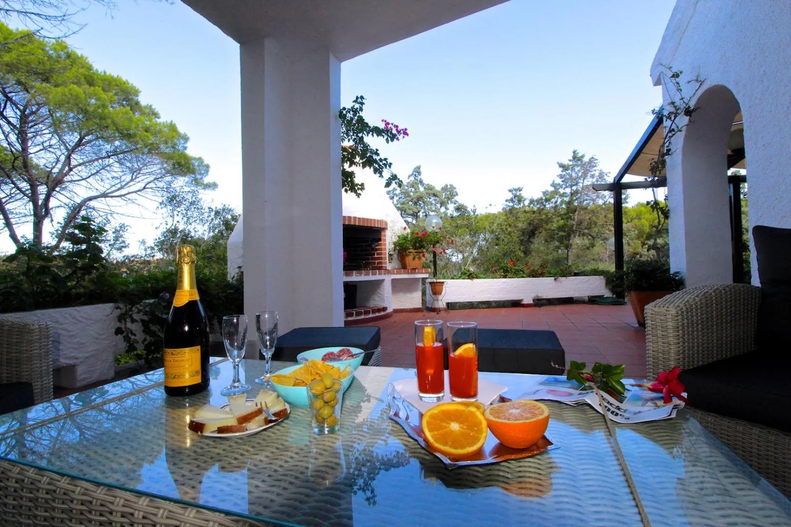 Patio in Villa Maddalena - Giardinelli