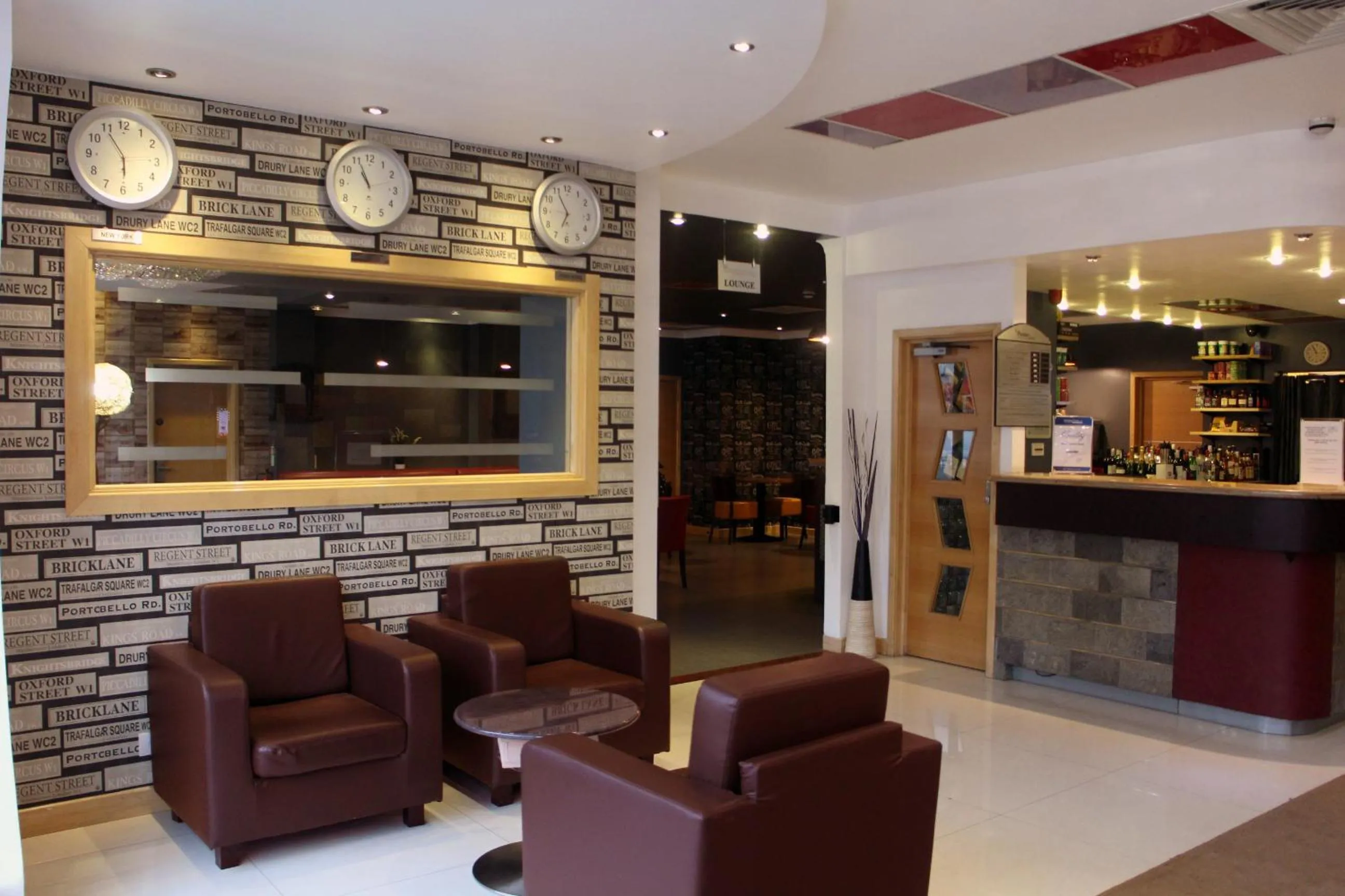 Lobby or reception in Eurotraveller Hotel - Premier - Tower Bridge