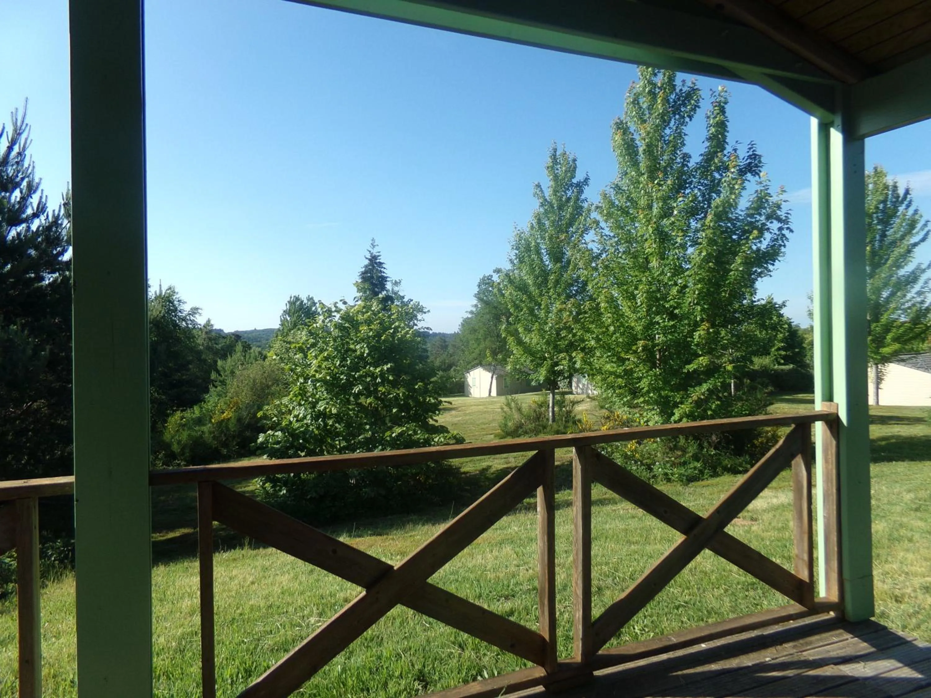 Balcony/Terrace in Terres de France - Les Hameaux de Miel