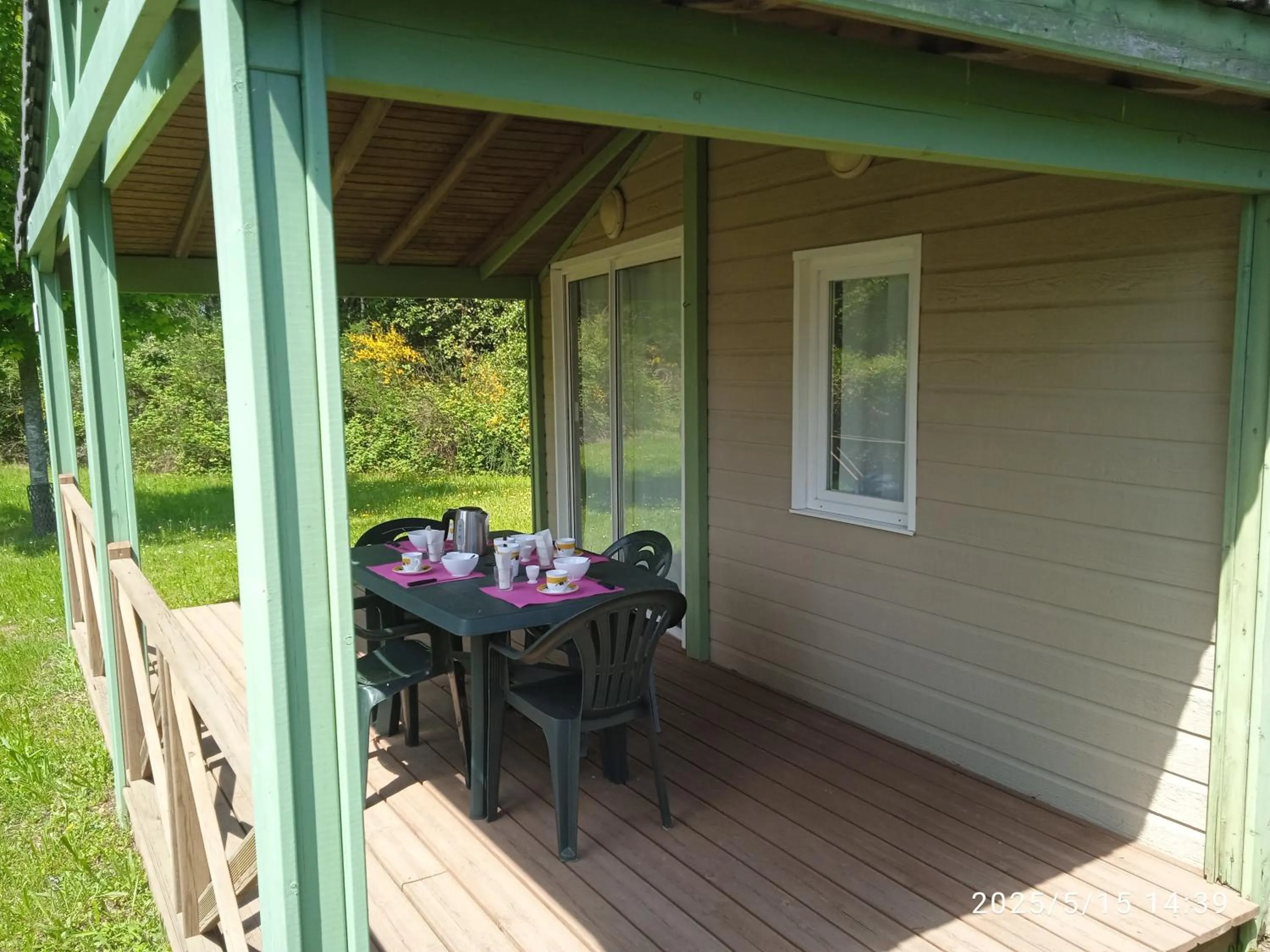 Patio in Terres de France - Les Hameaux de Miel