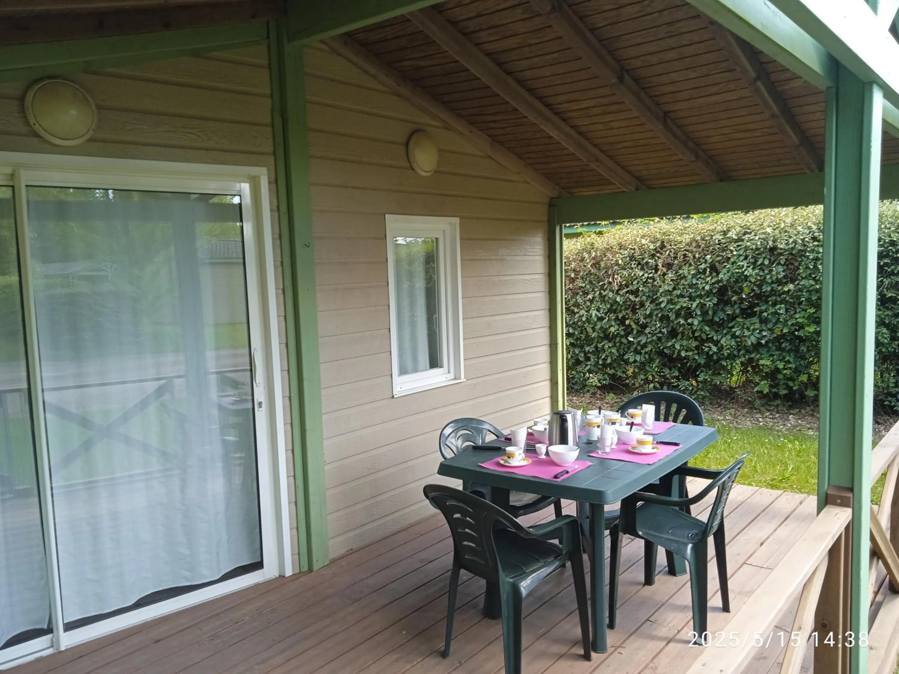 Patio in Terres de France - Les Hameaux de Miel