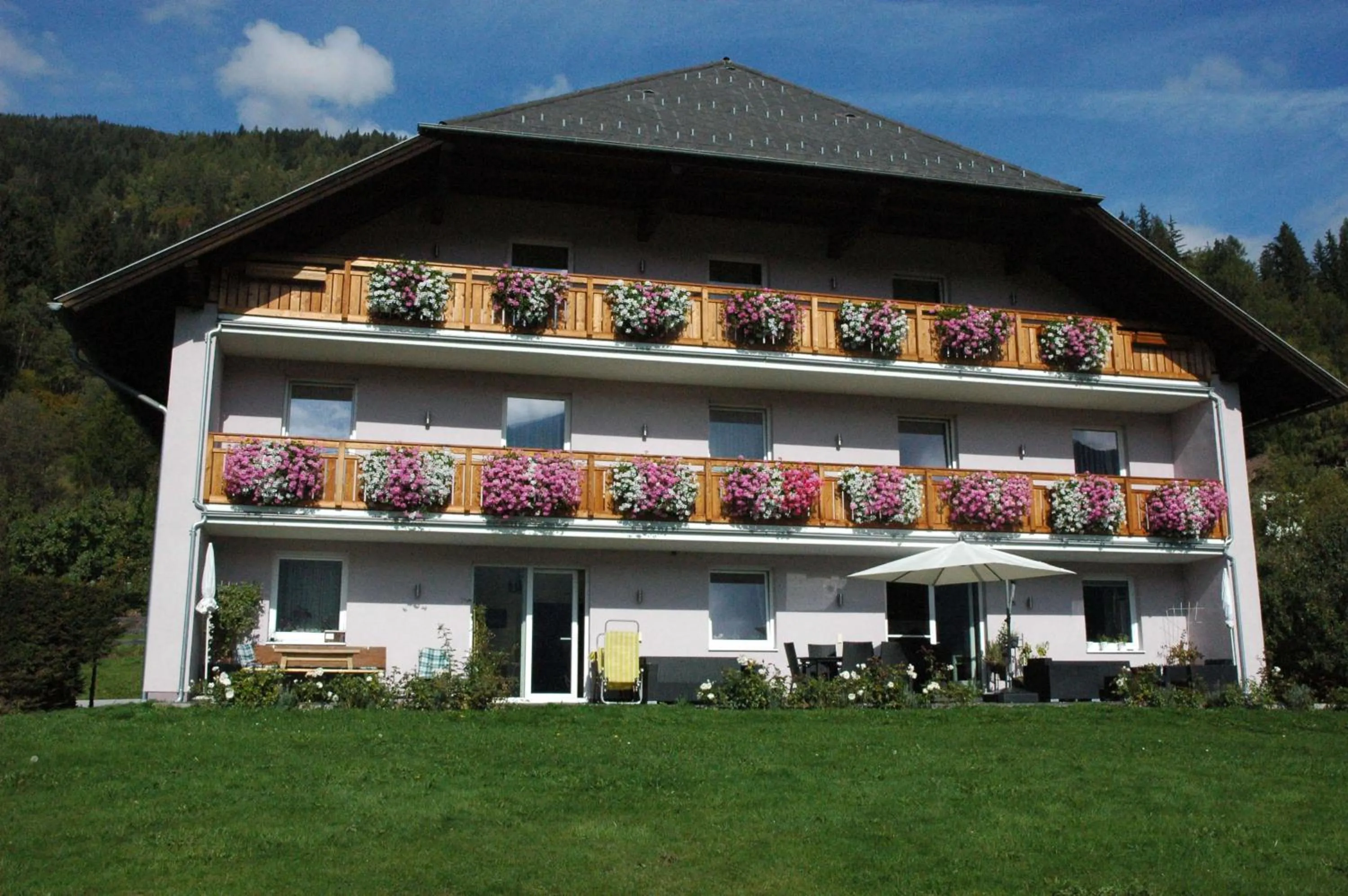 Summer in Appartement Haus Moser