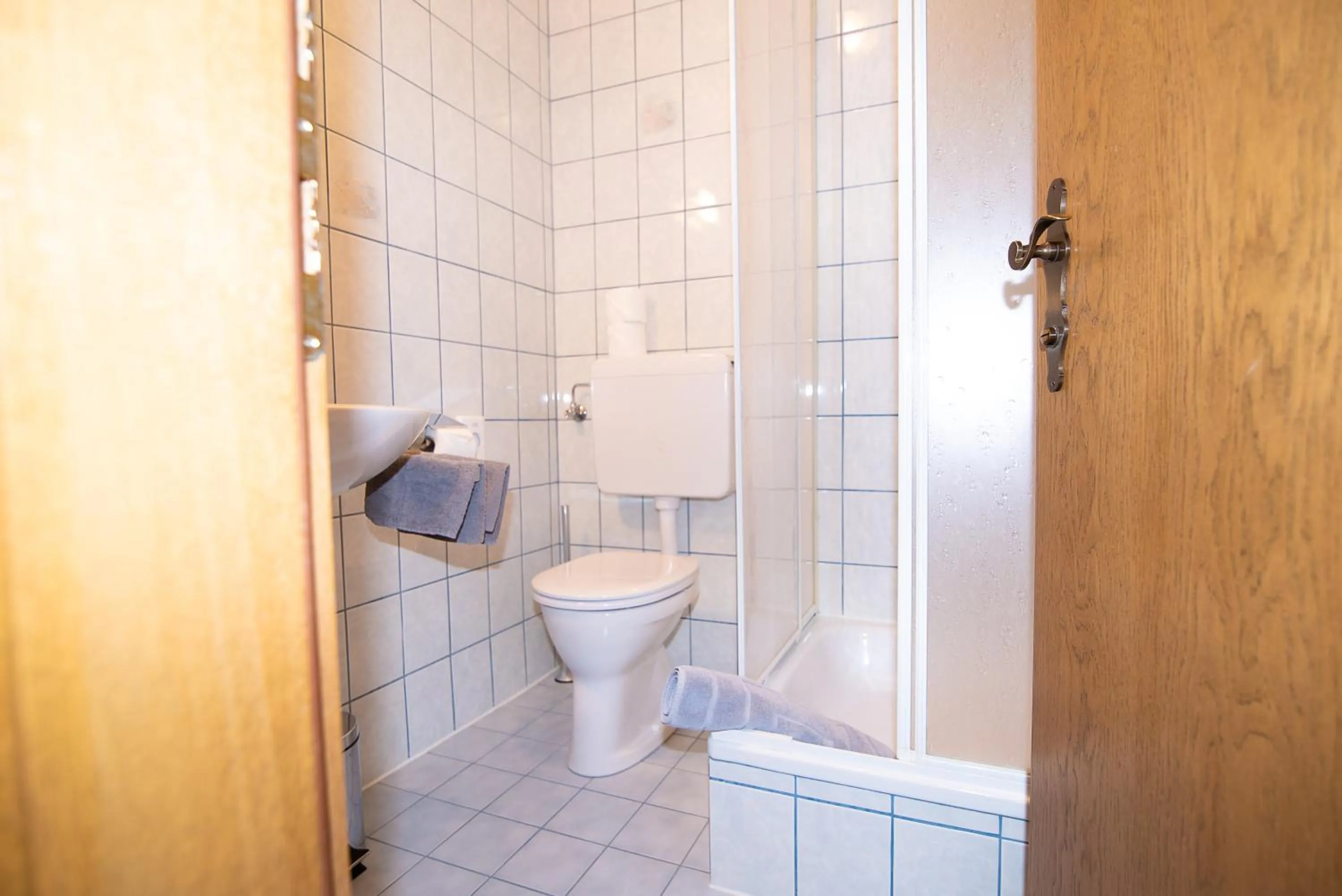 Toilet in Appartement Haus Moser
